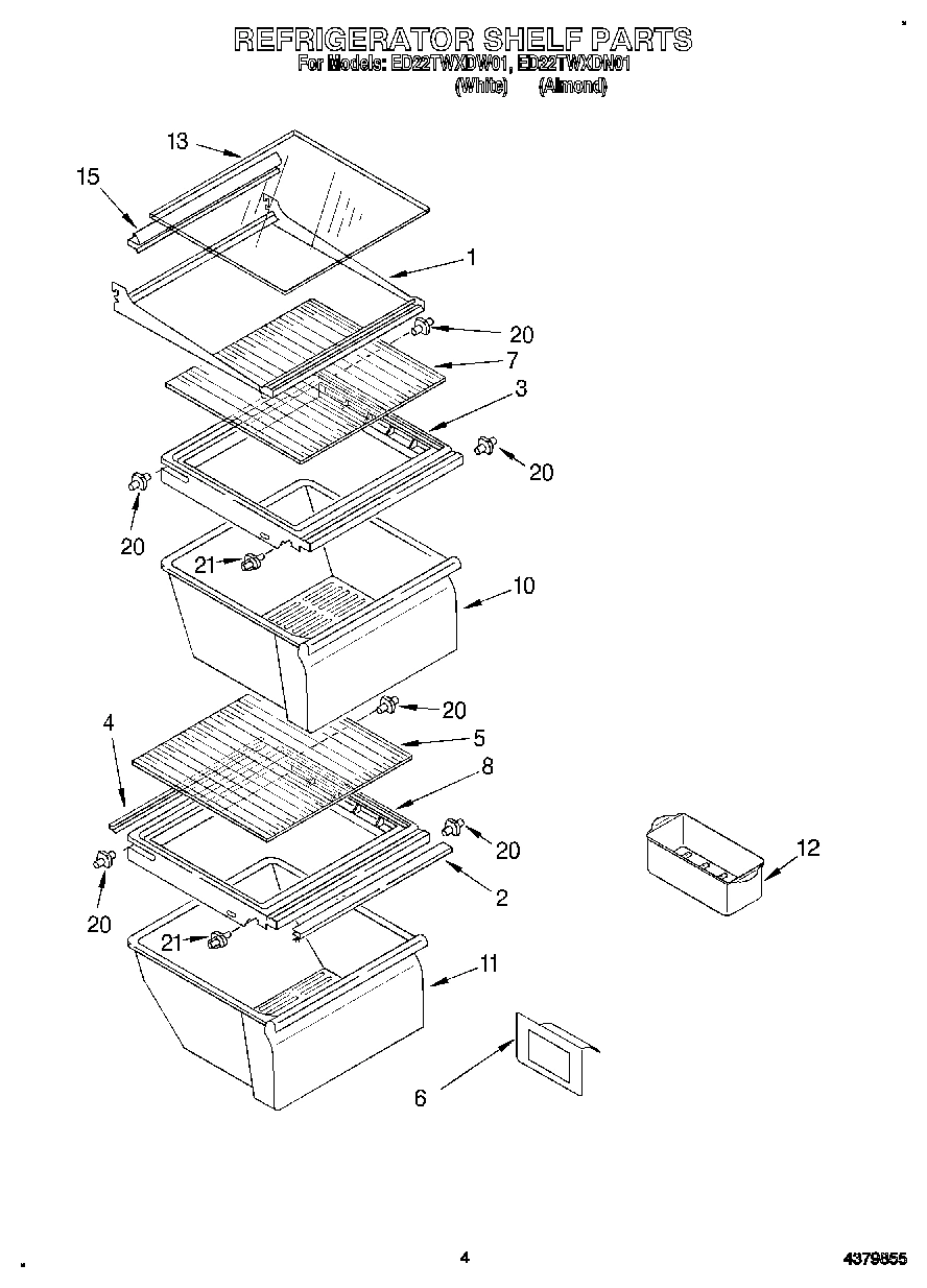 03 - REFRIGERATOR SHELF