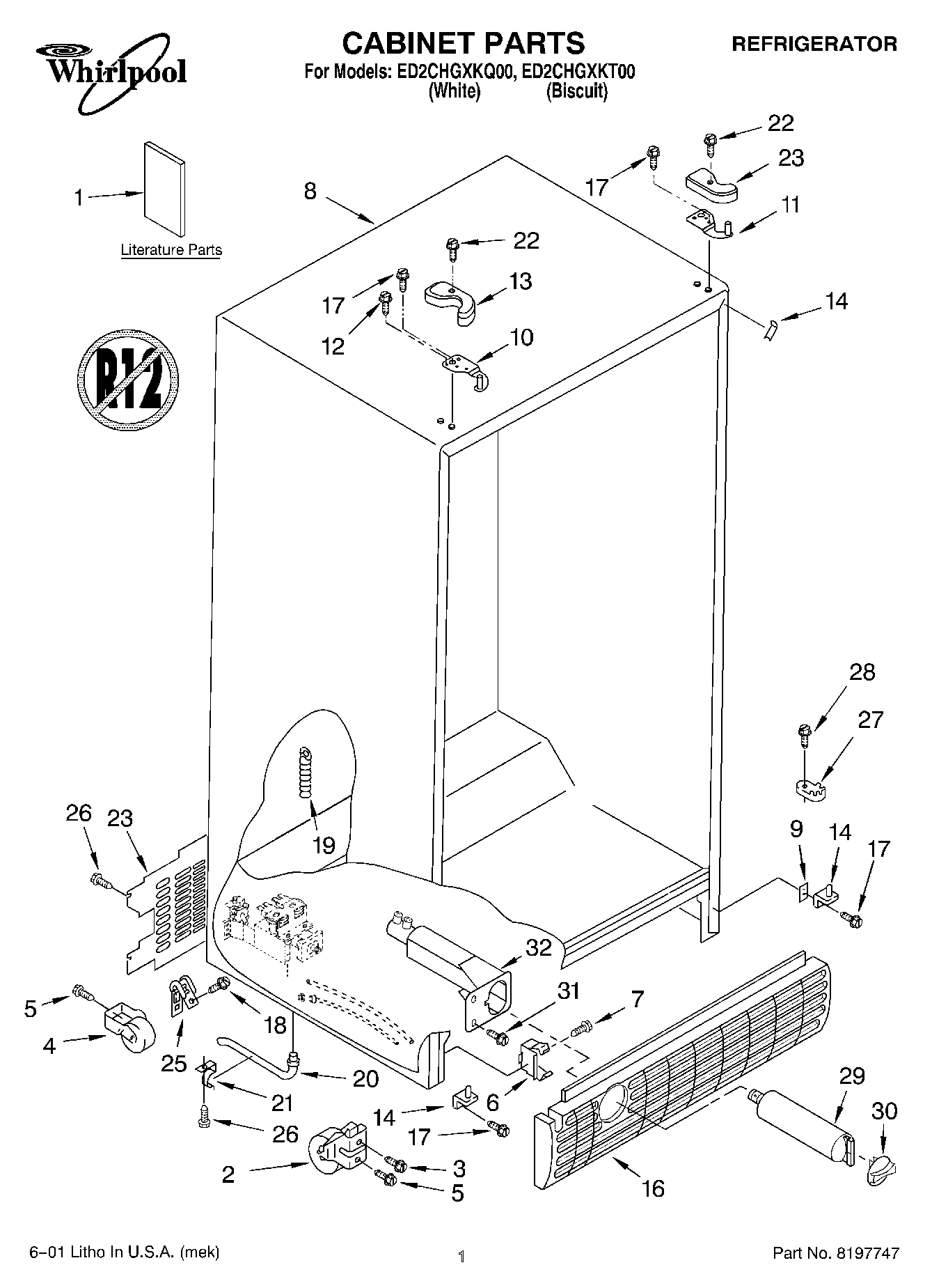01 - CABINET, LITERATURE