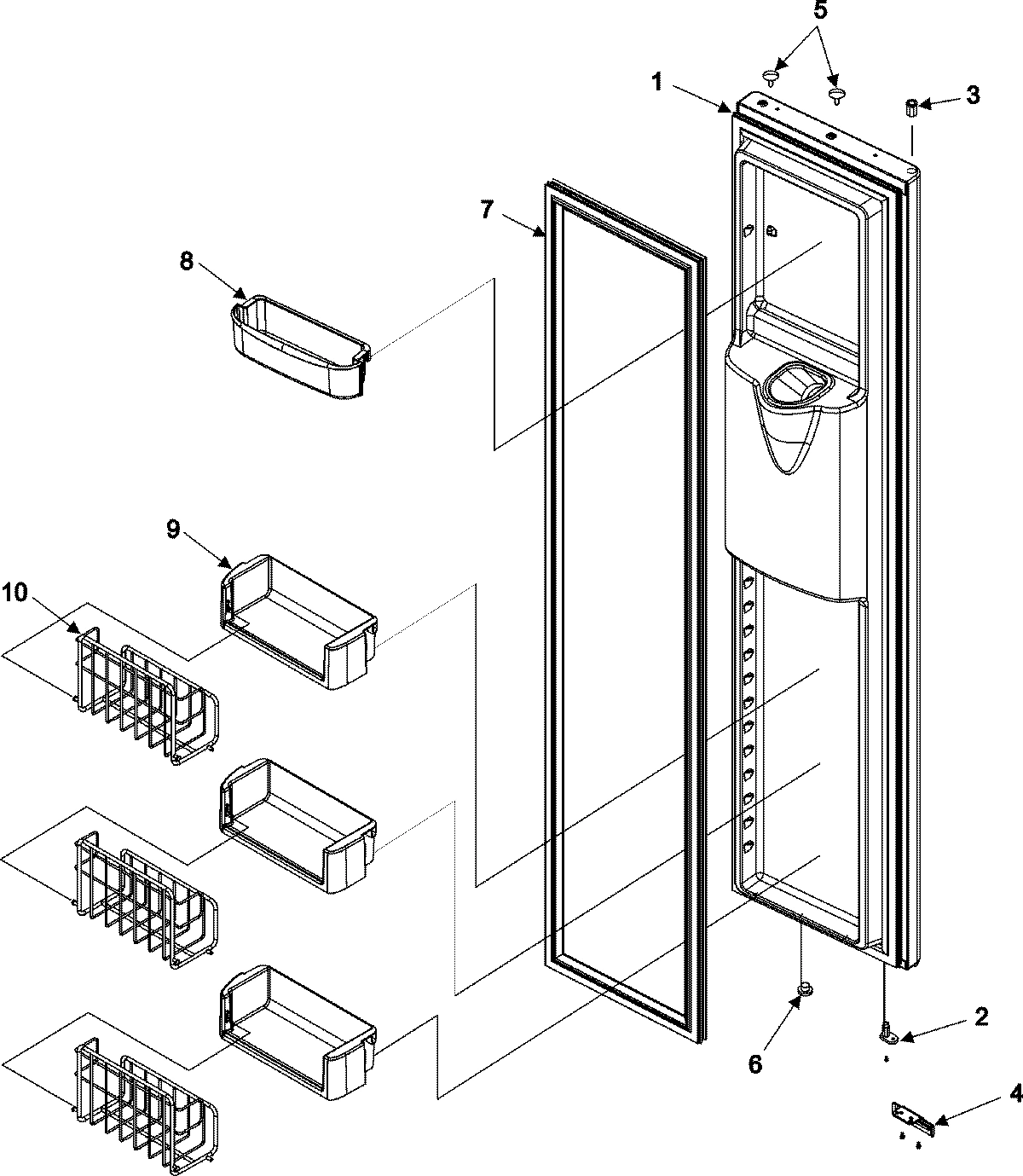 09 - FREEZER DOOR