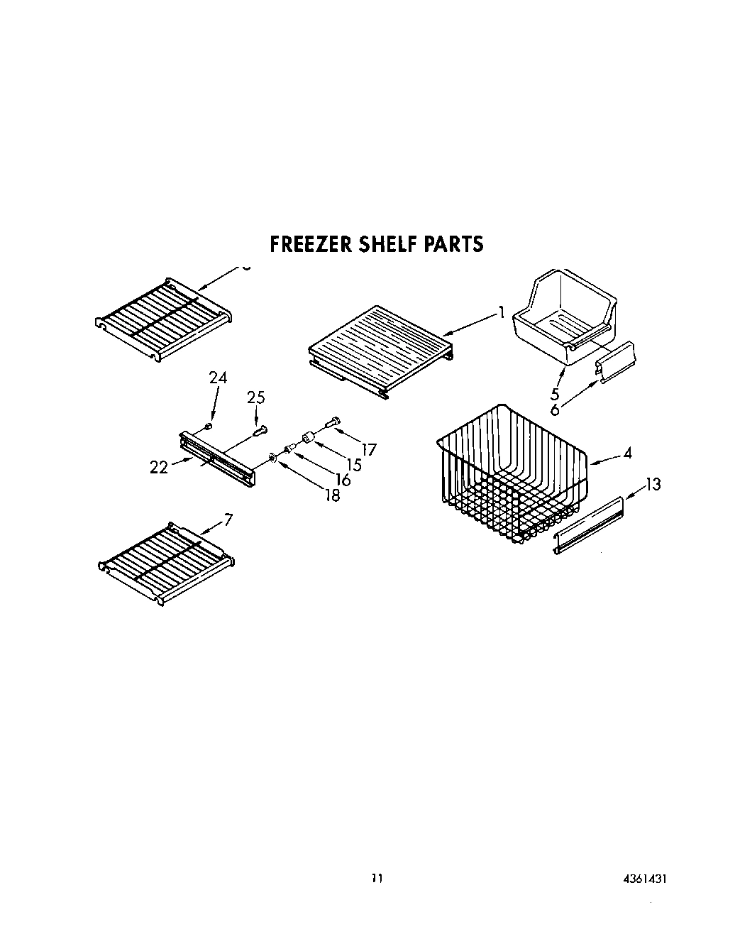 09 - FREEZER SHELF
