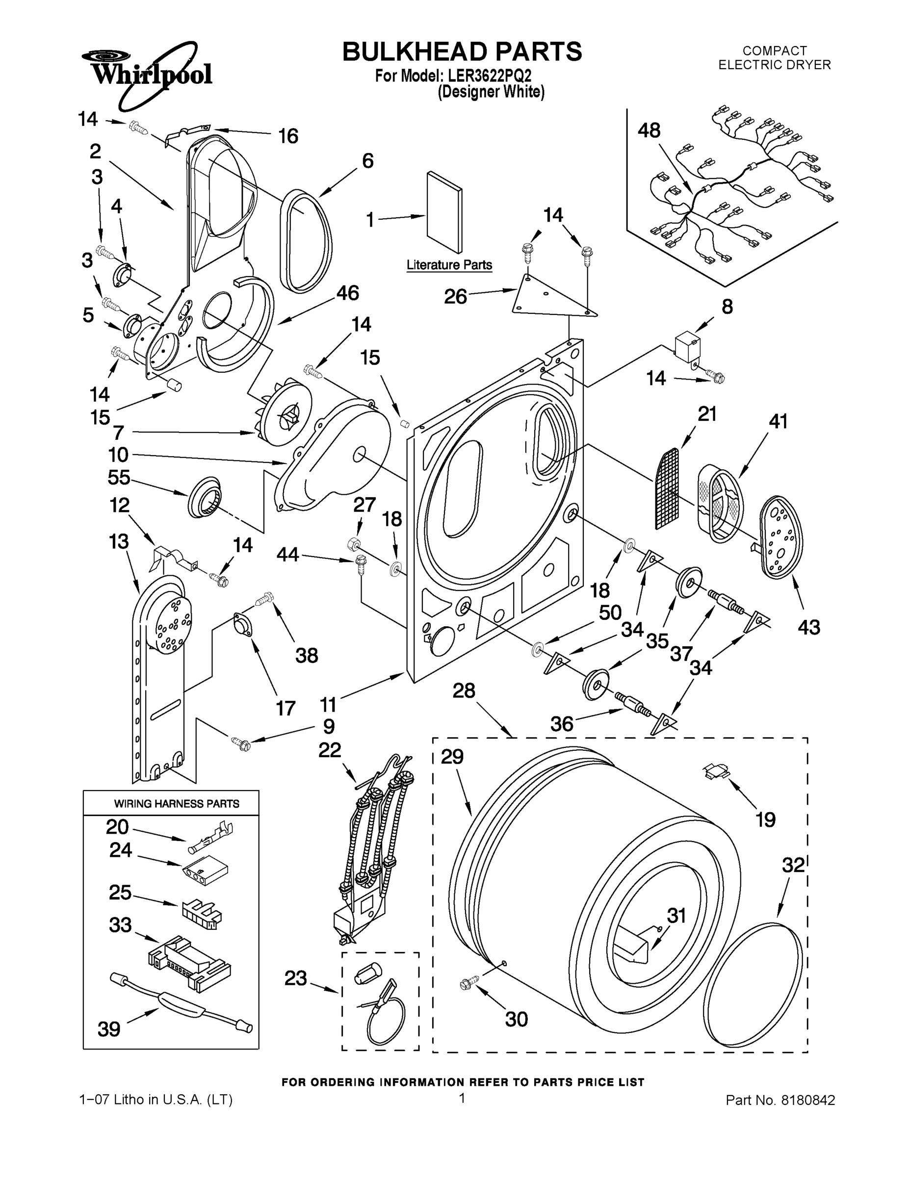 01 - BULKHEAD PARTS