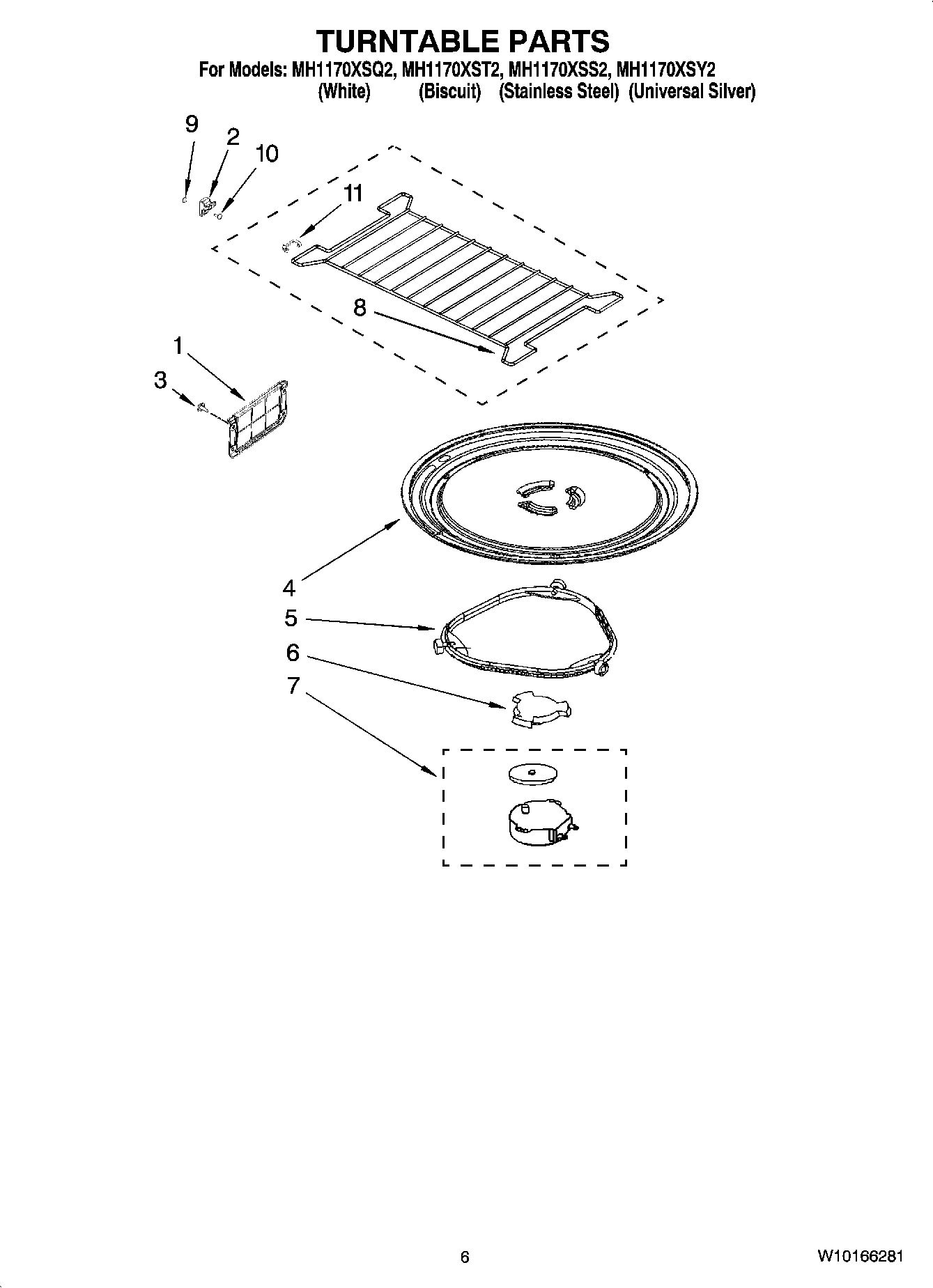 05 - TURNTABLE PARTS