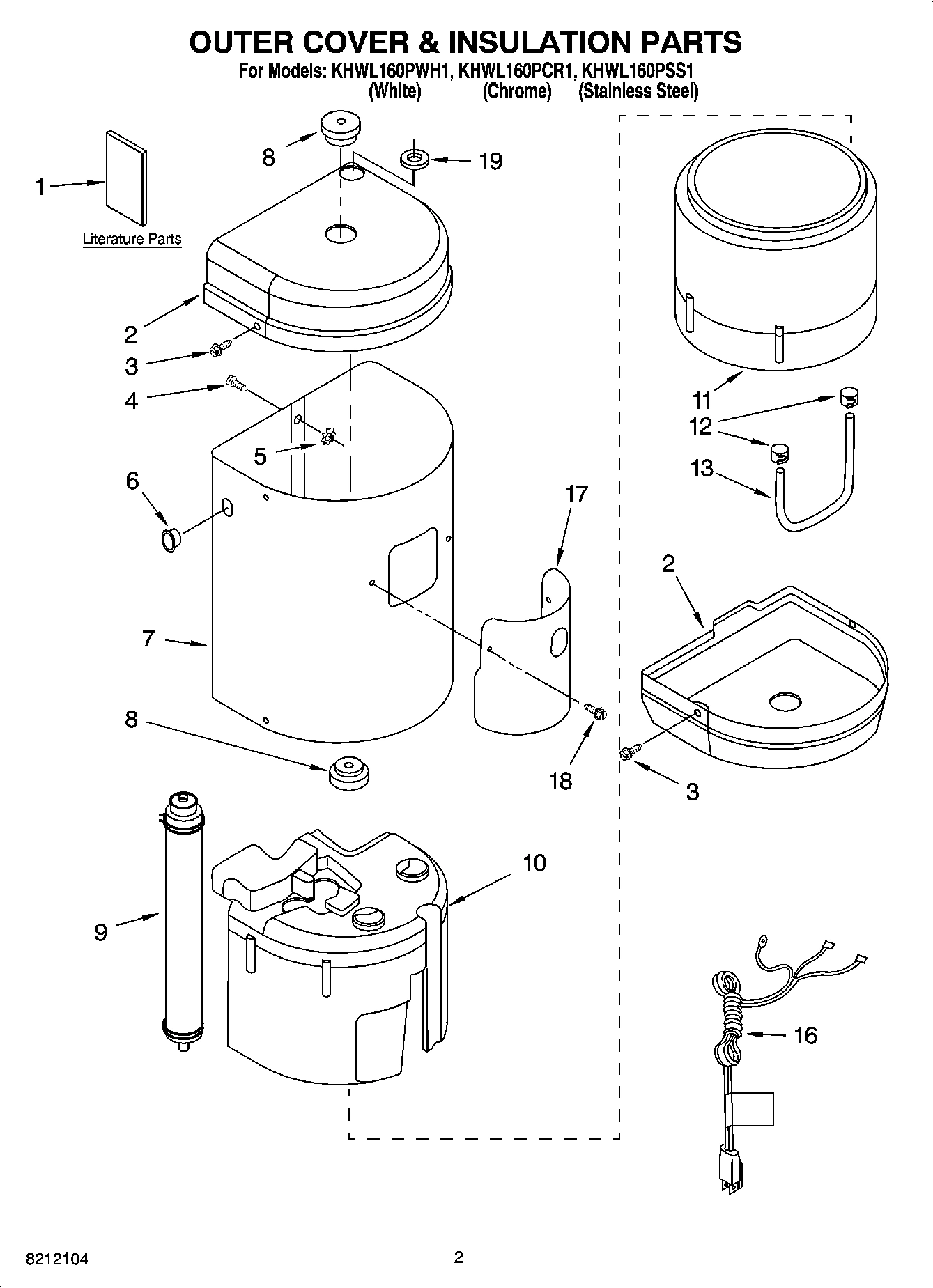 01 - OUTER COVER & INSULATION PARTS