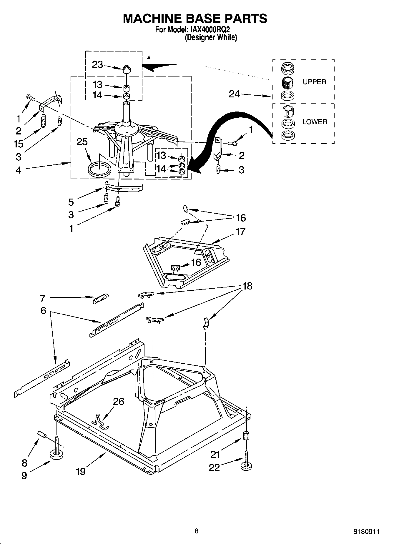 05 - MACHINE BASE PARTS