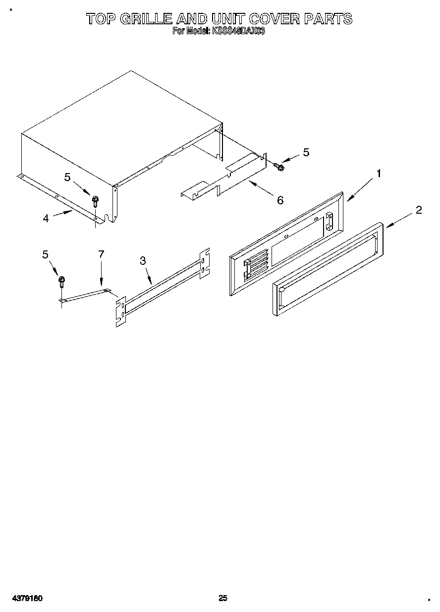 17 - TOP GRILLE AND UNIT COVER