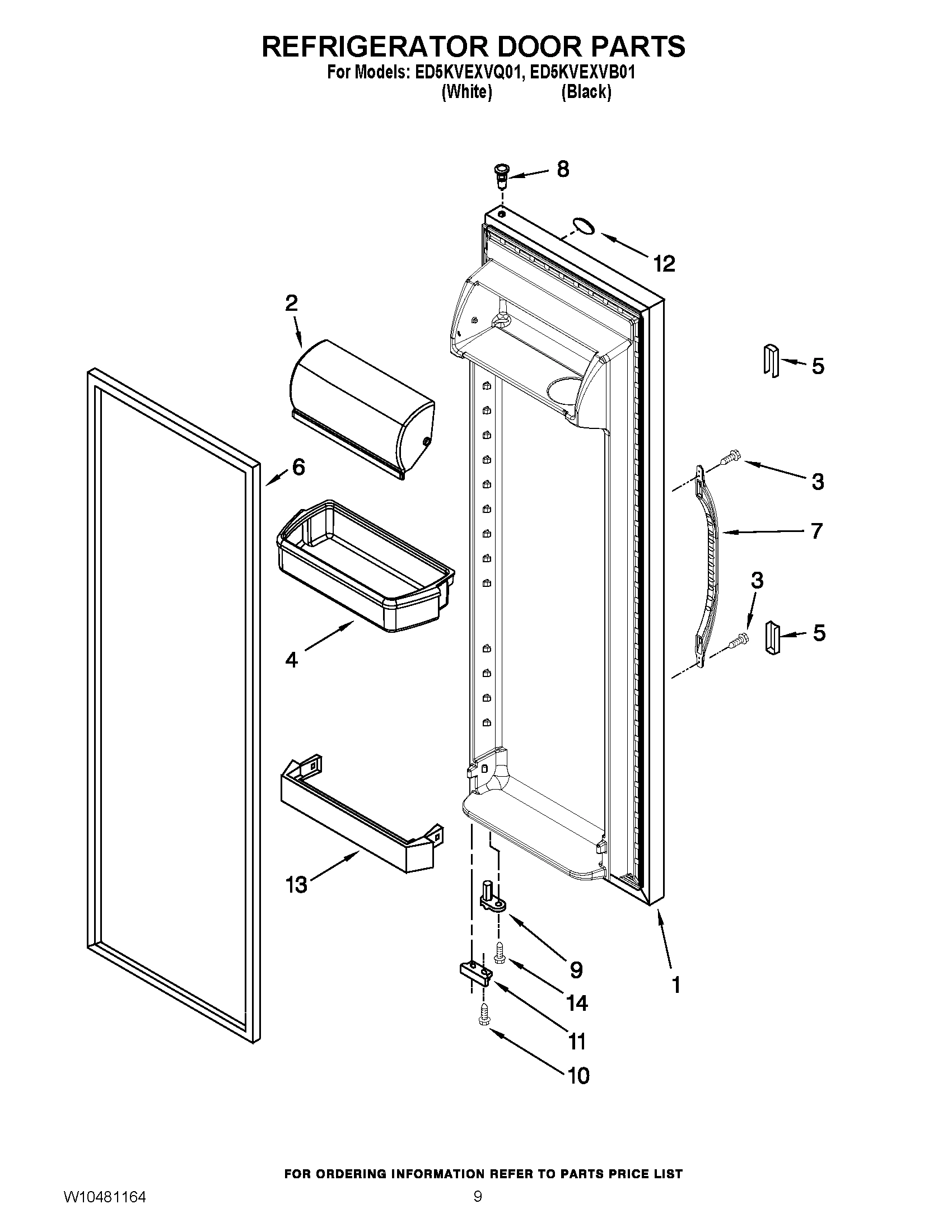 06 - REFRIGERATOR DOOR PARTS