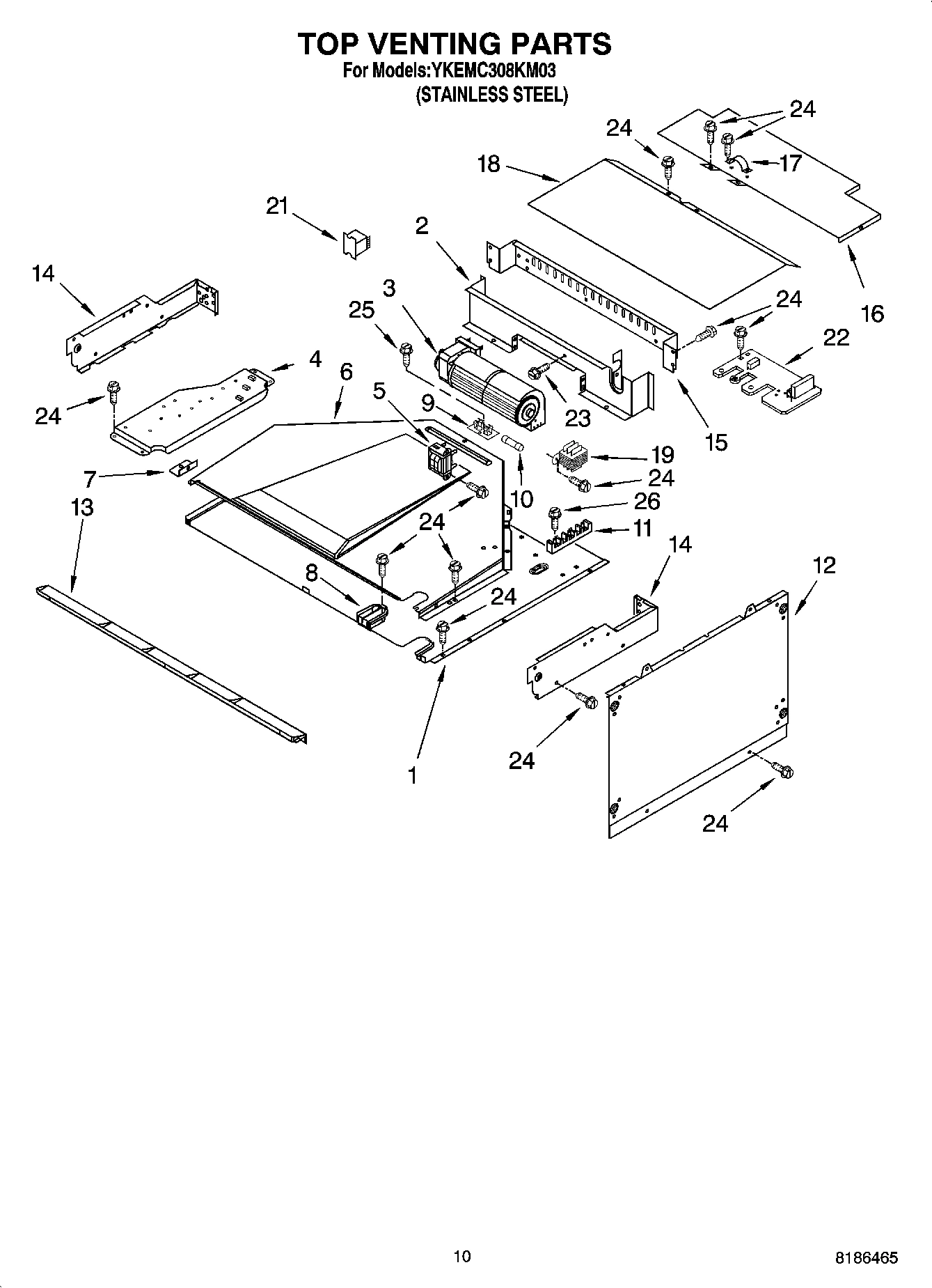 08 - TOP VENTING PARTS