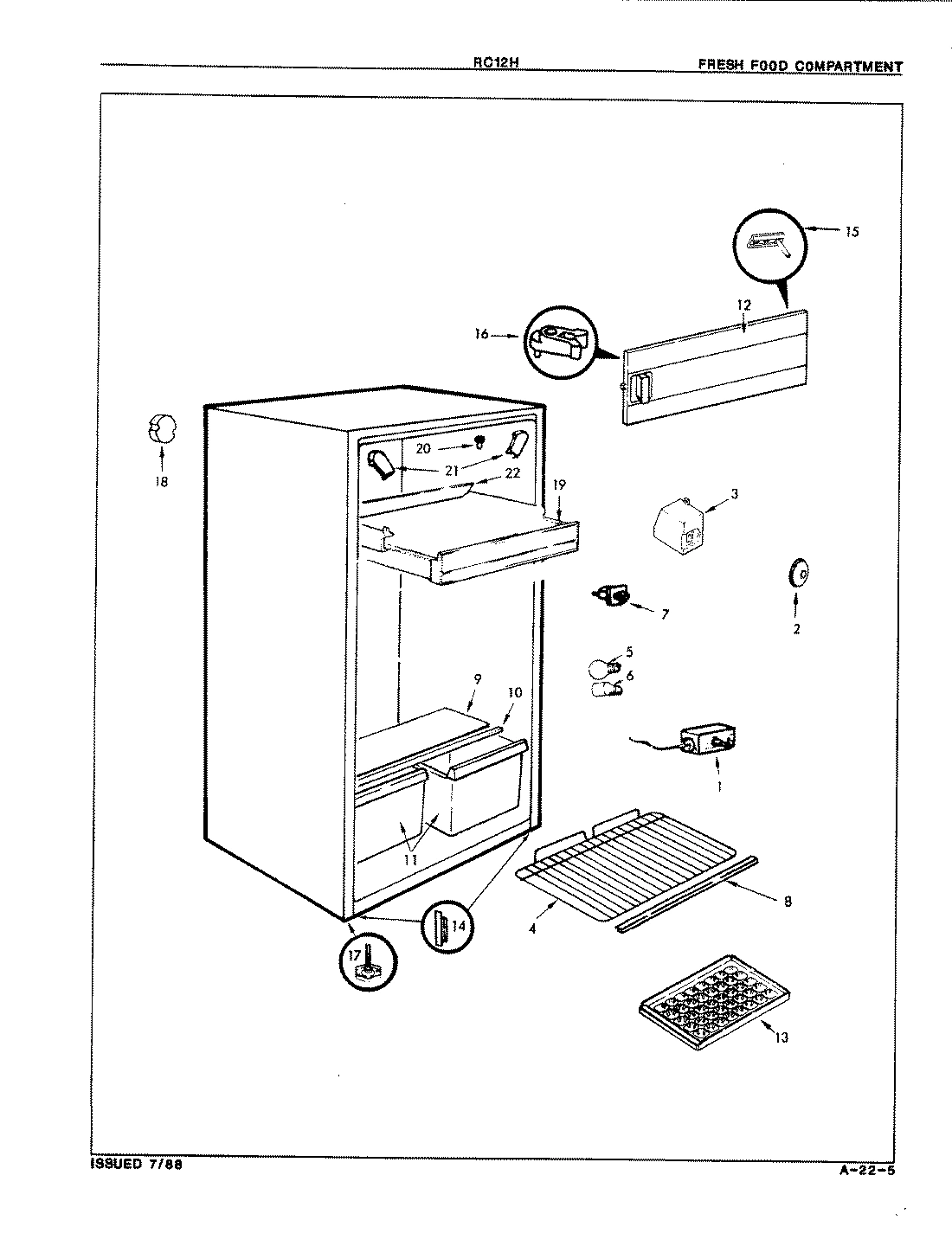 01 - FRESH FOOD COMPARTMENT