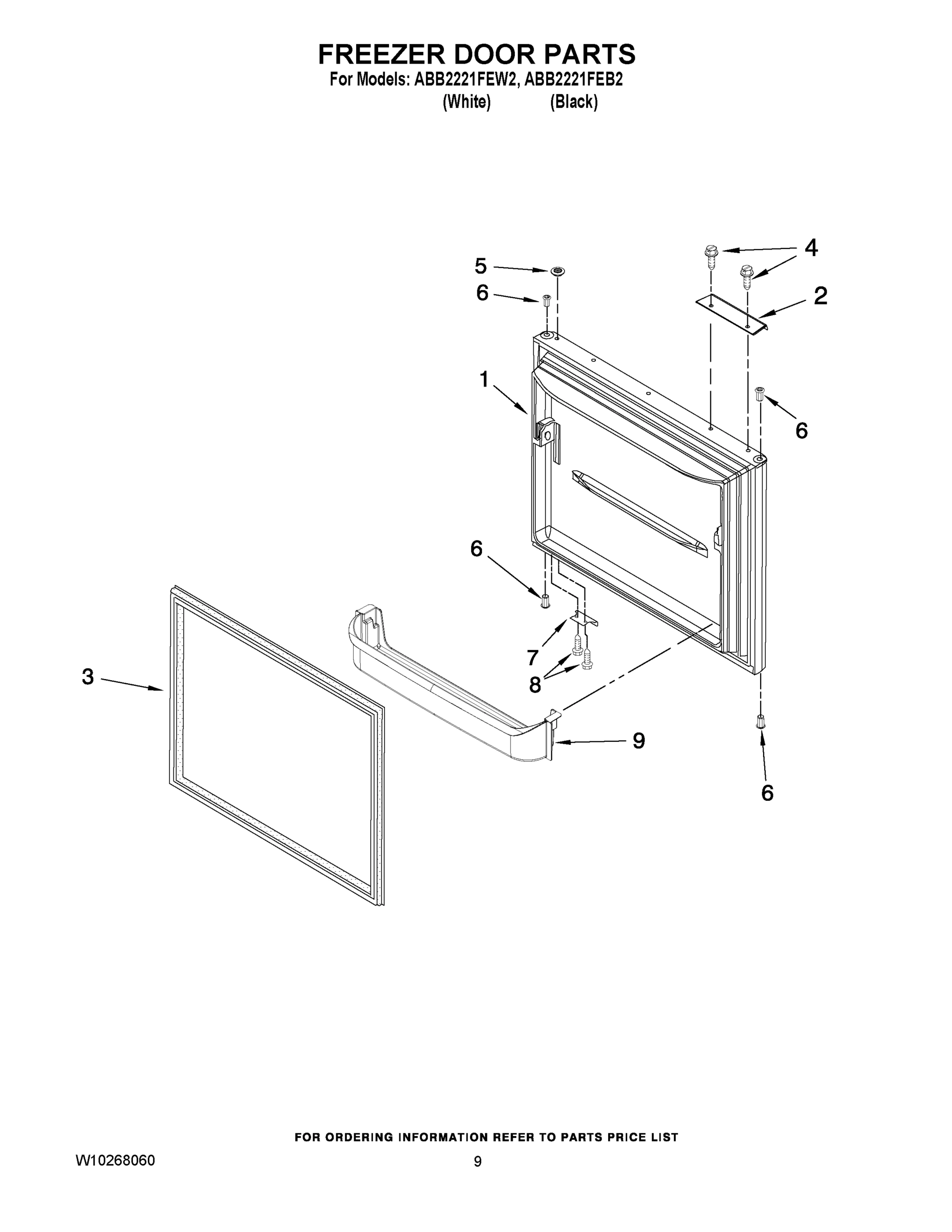 05 - FREEZER DOOR PARTS