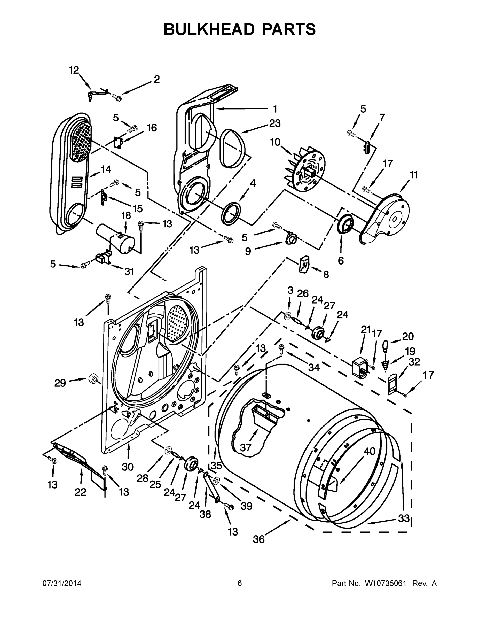 04 - BULKHEAD PARTS