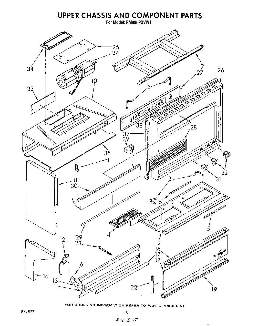 07 - UPPER CHASSIS AND COMPONENT