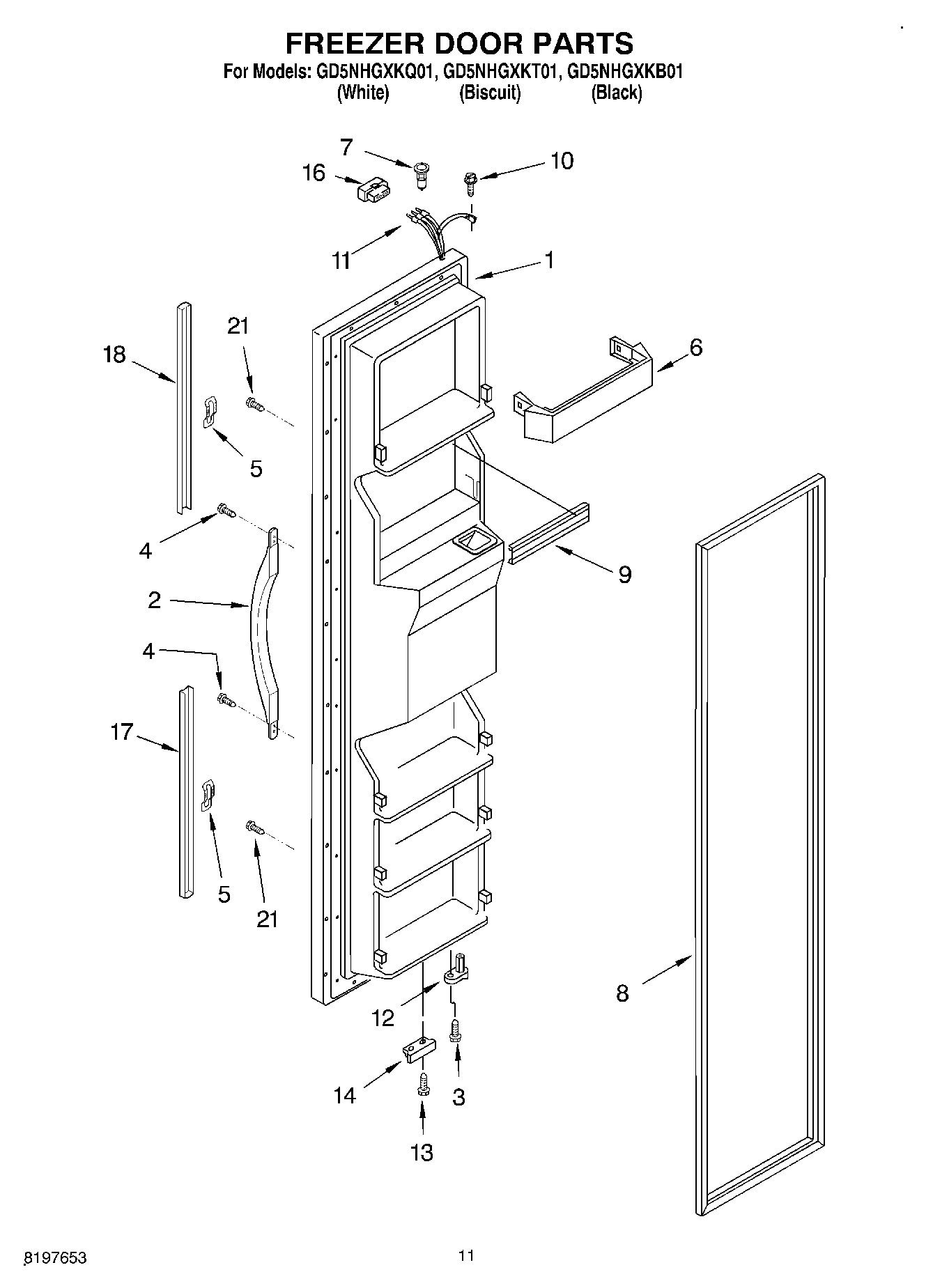 07 - FREEZER DOOR