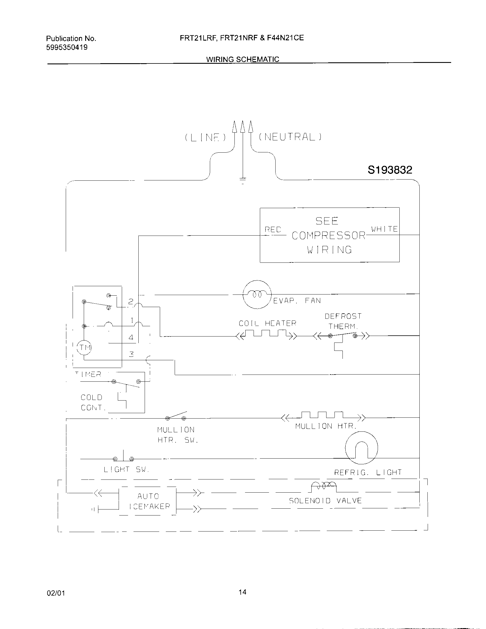 13 - WIRING SCHEMATIC