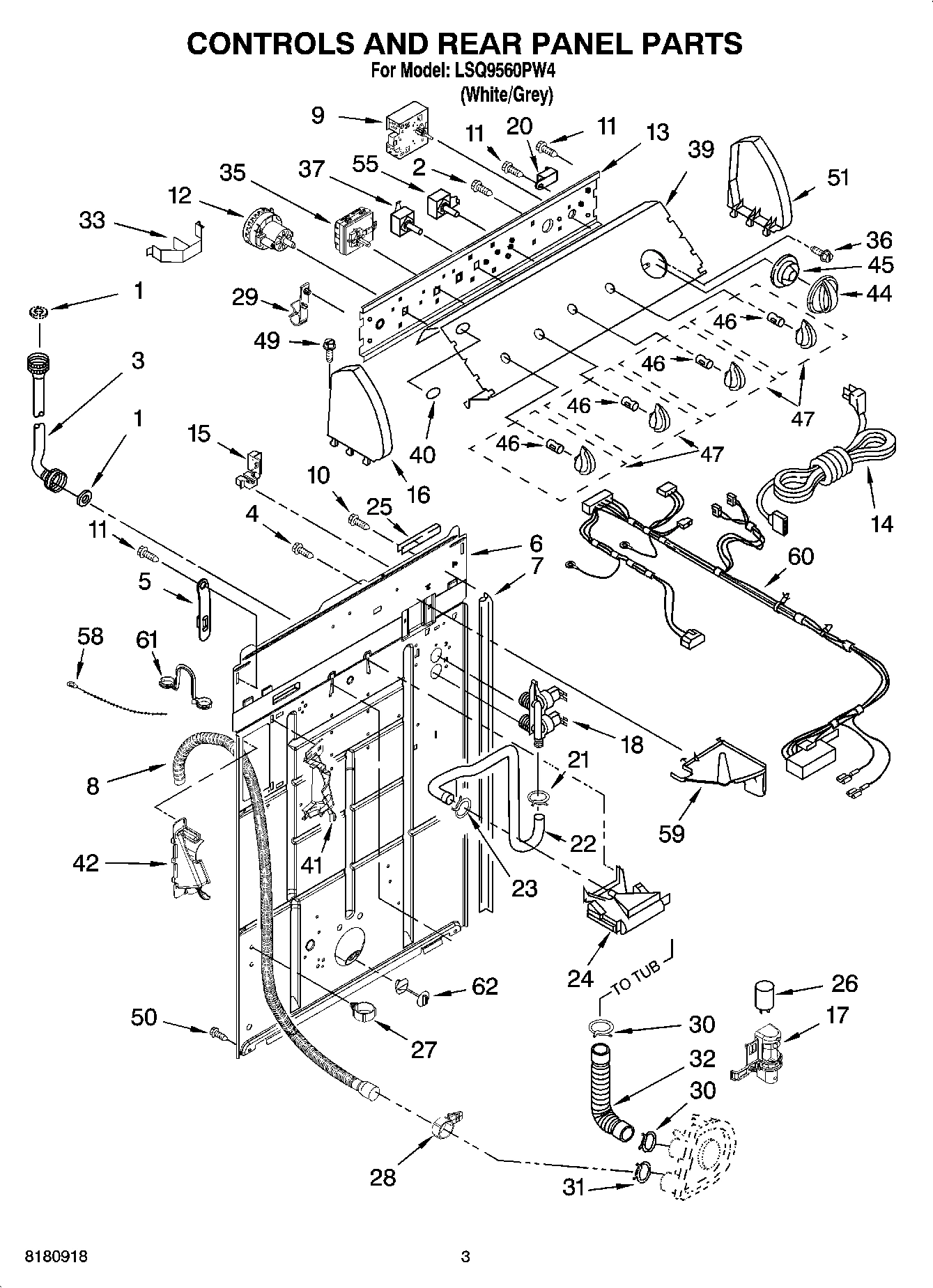 02 - CONTROLS AND REAR PANEL PARTS