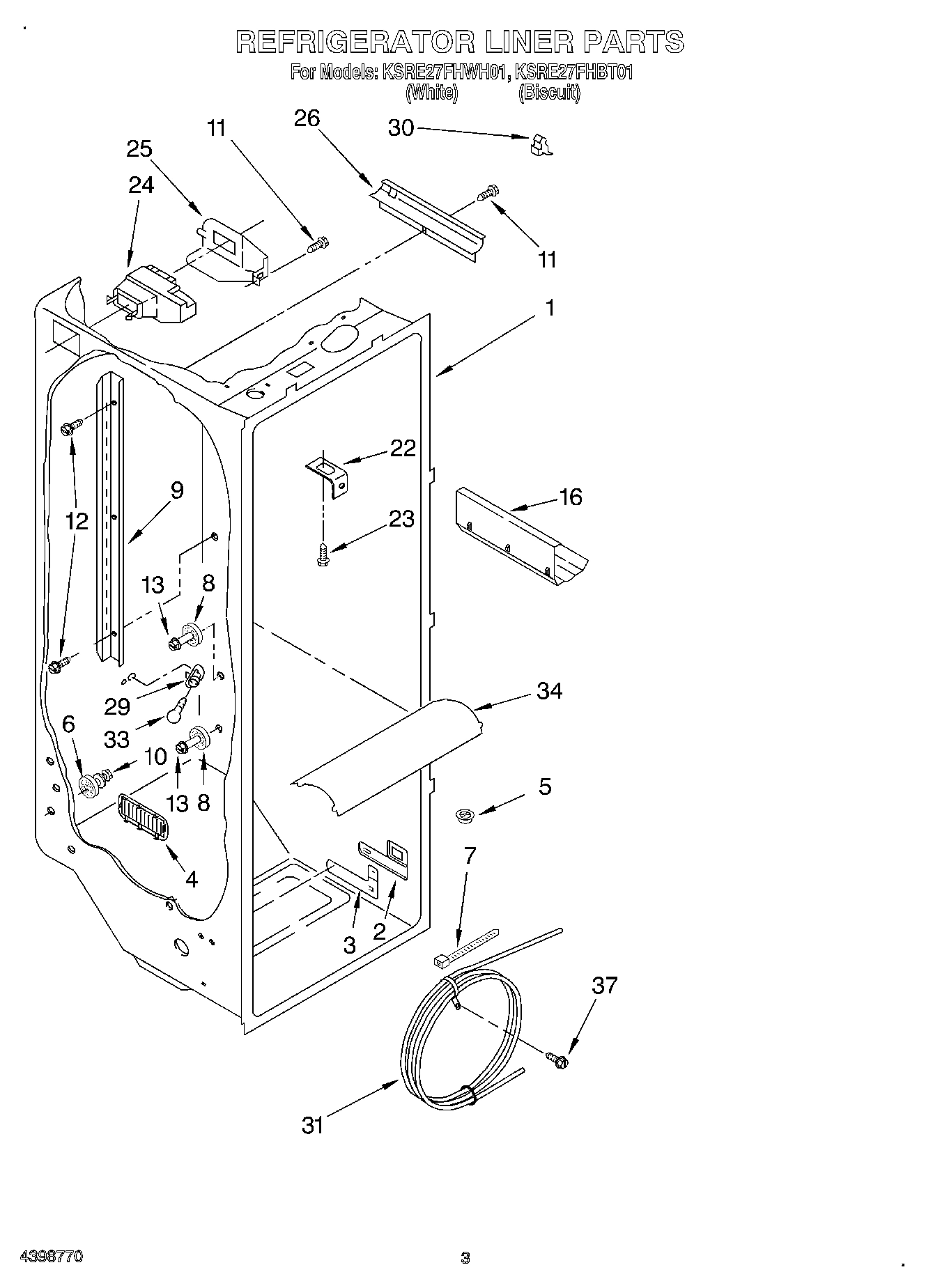 02 - REFRIGERATOR LINER