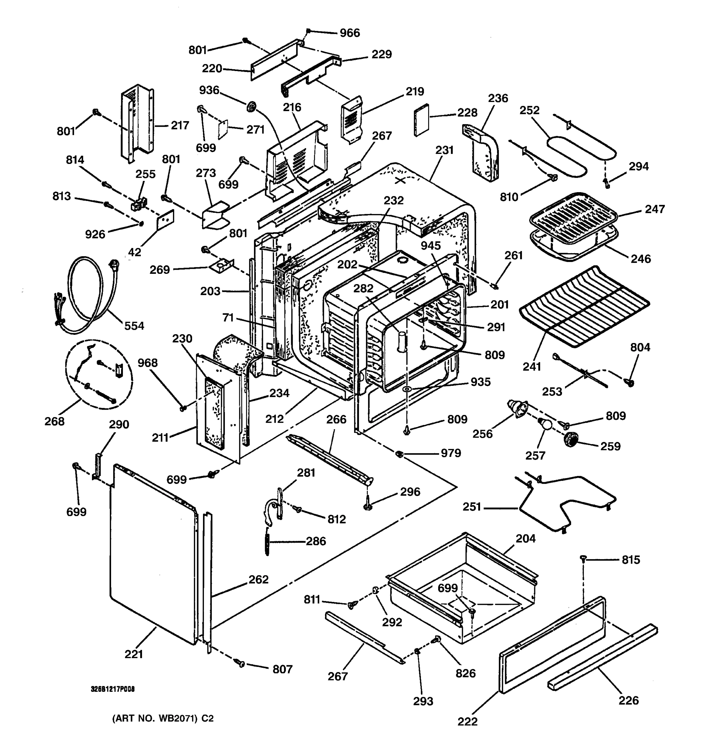 BODY & DRAWER PARTS