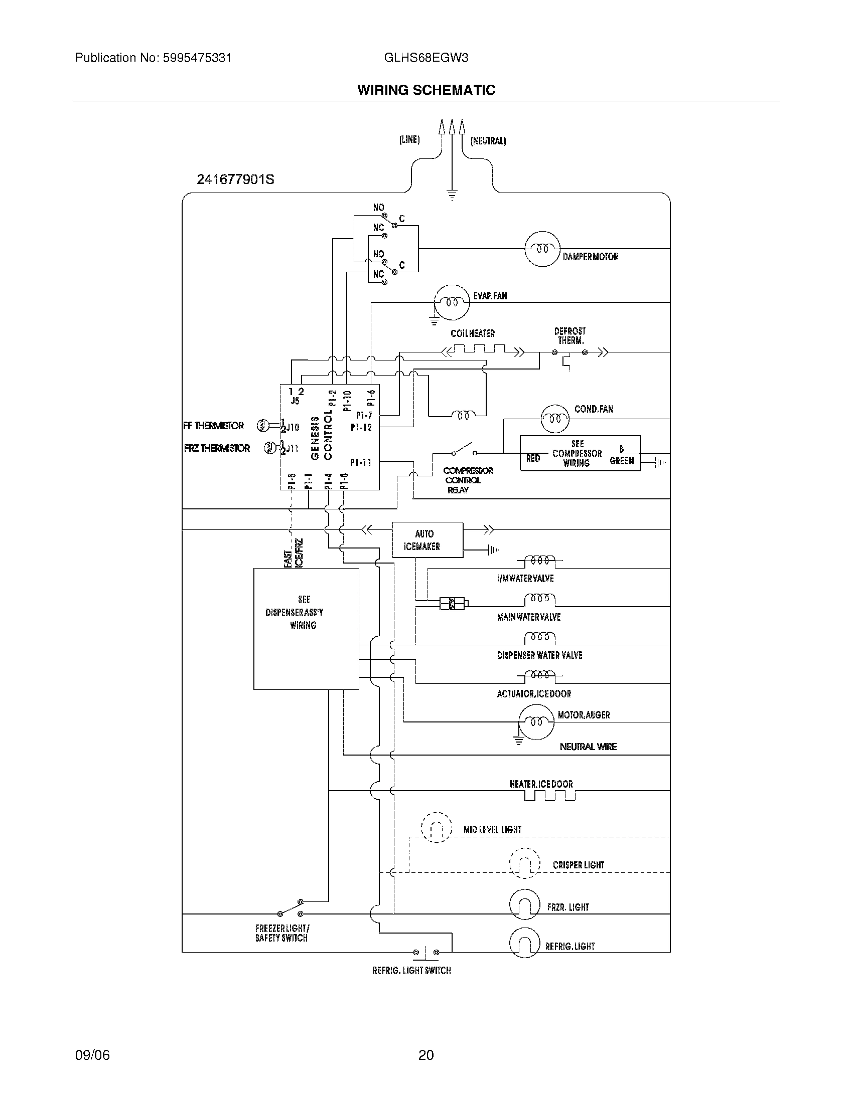 20 - WIRING SCHEMATIC