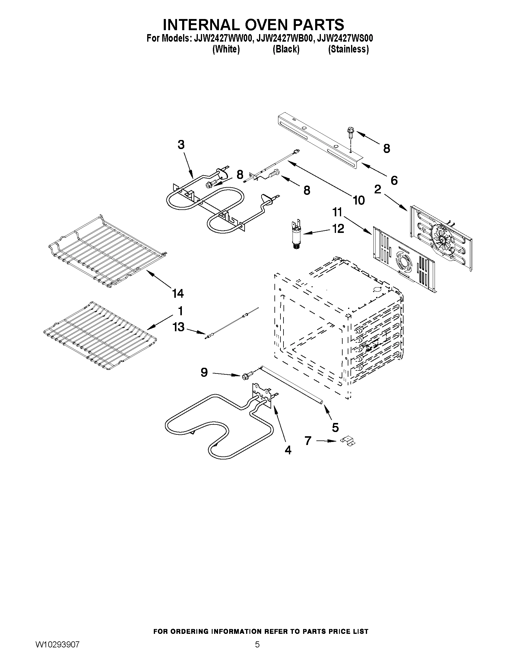 03 - INTERNAL OVEN PARTS