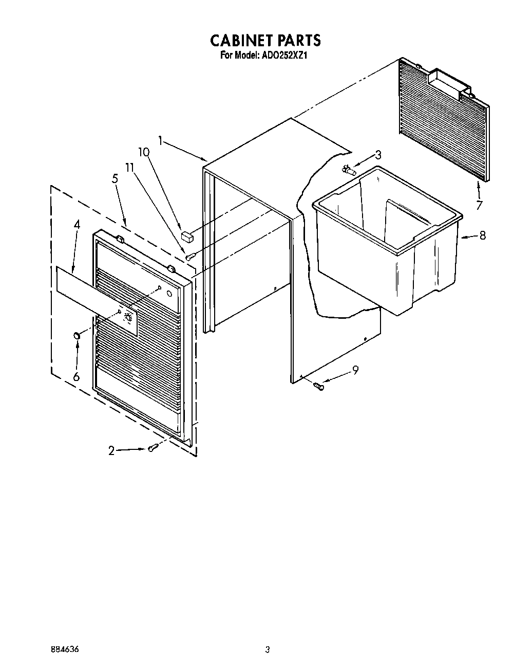 03 - CABINET, LIT/OPTIONAL