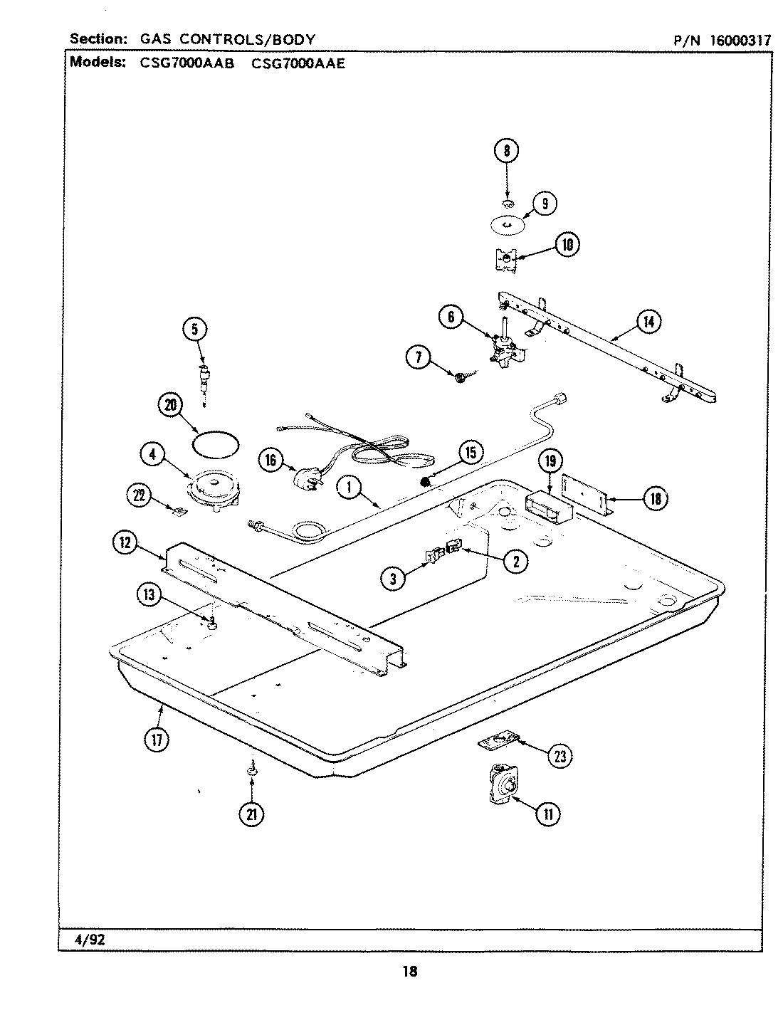 01 - GAS CONTROLS/BODY