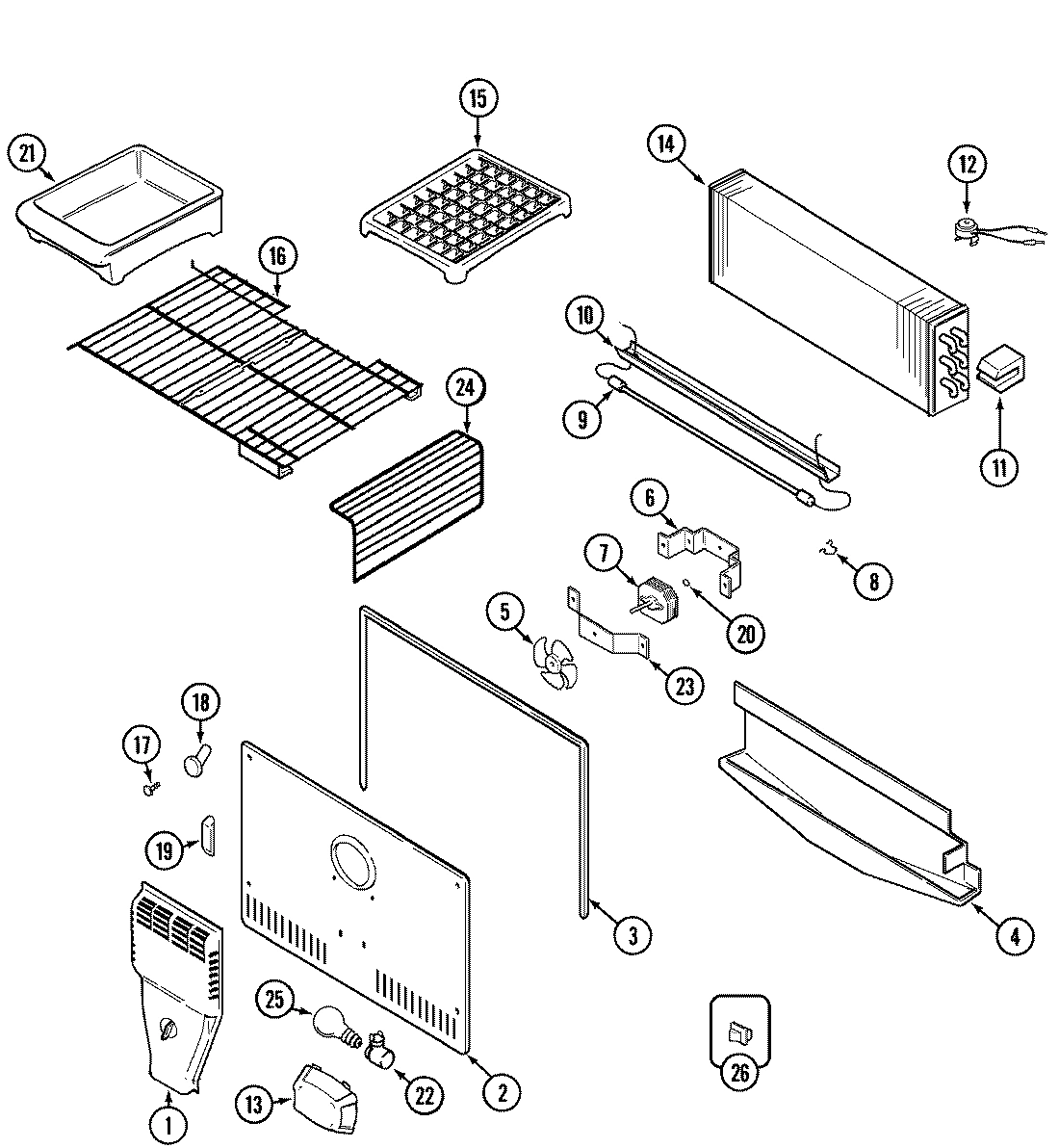 03 - FREEZER COMPARTMENT