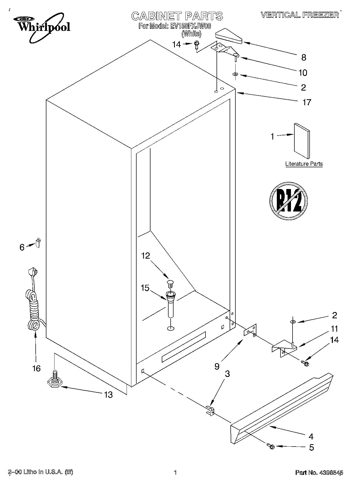 01 - CABINET, LITERATURE