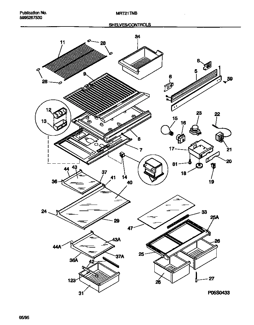04 - SHELVES/CONTROLS