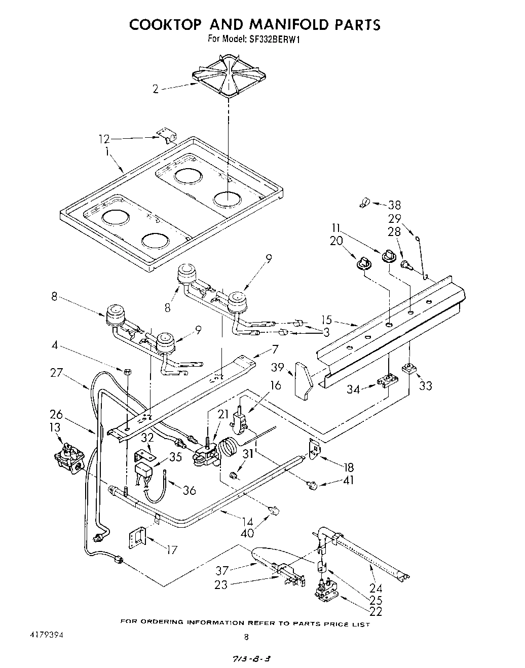 06 - COOK TOP AND MANIFOLD , LITERATURE