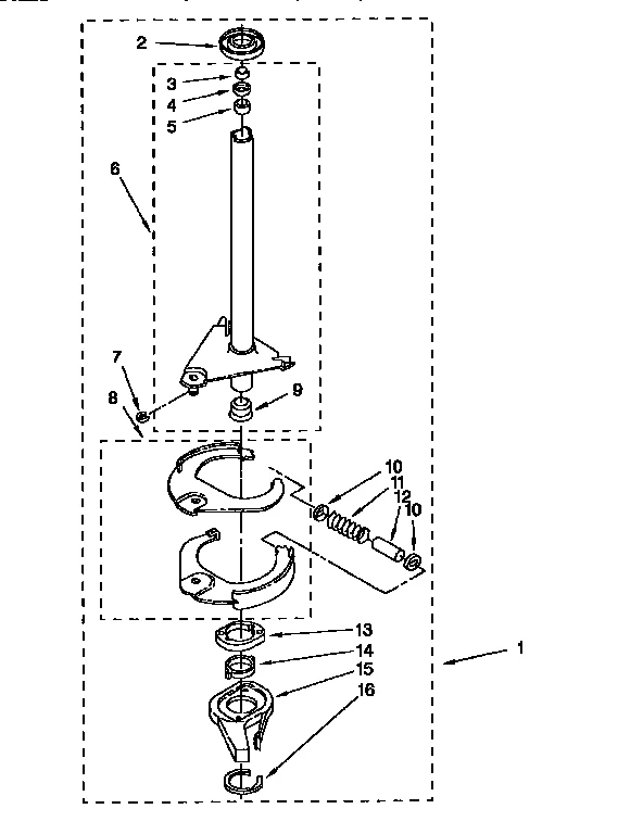 BRAKE AND DRIVE TUBE 388952