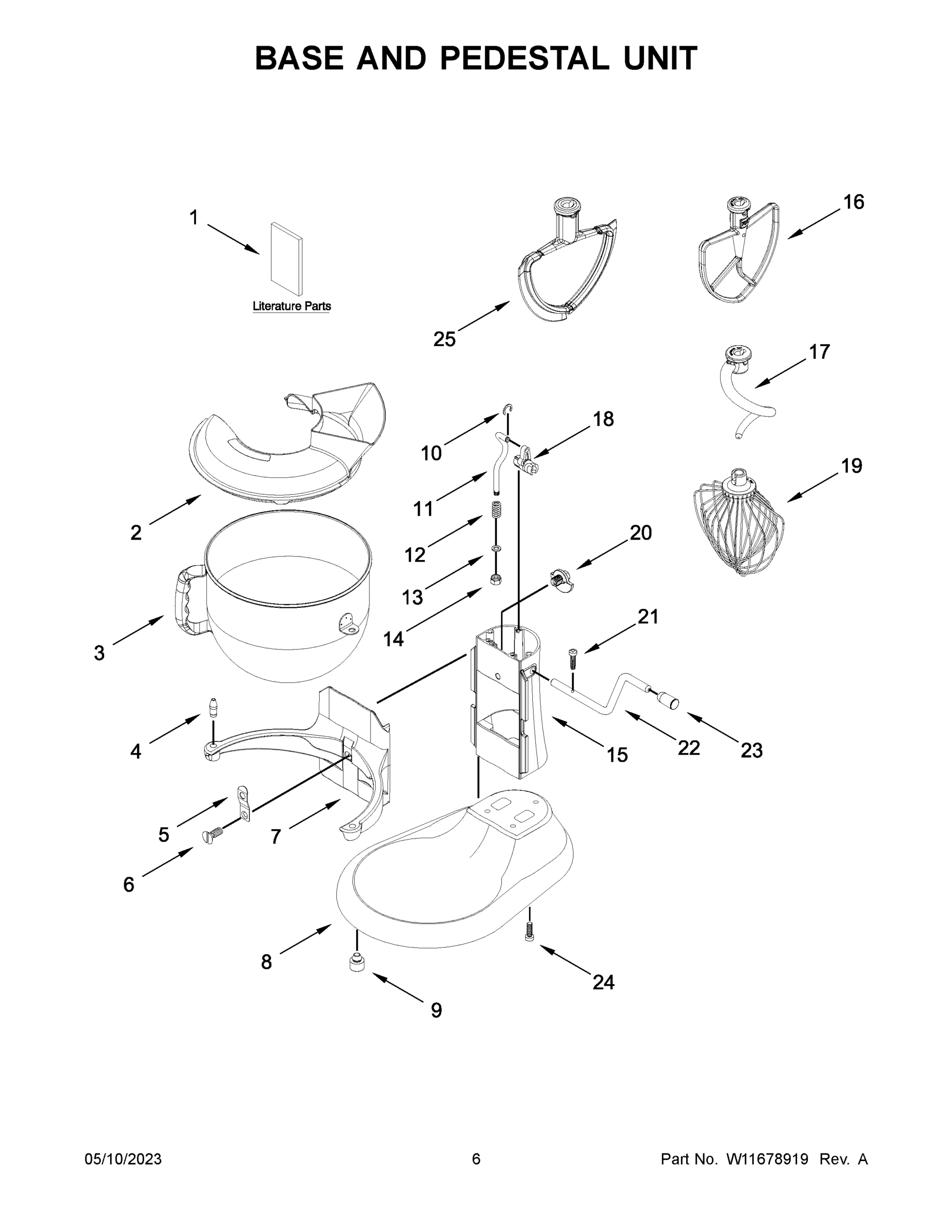 04 - BASE AND PEDESTAL UNIT