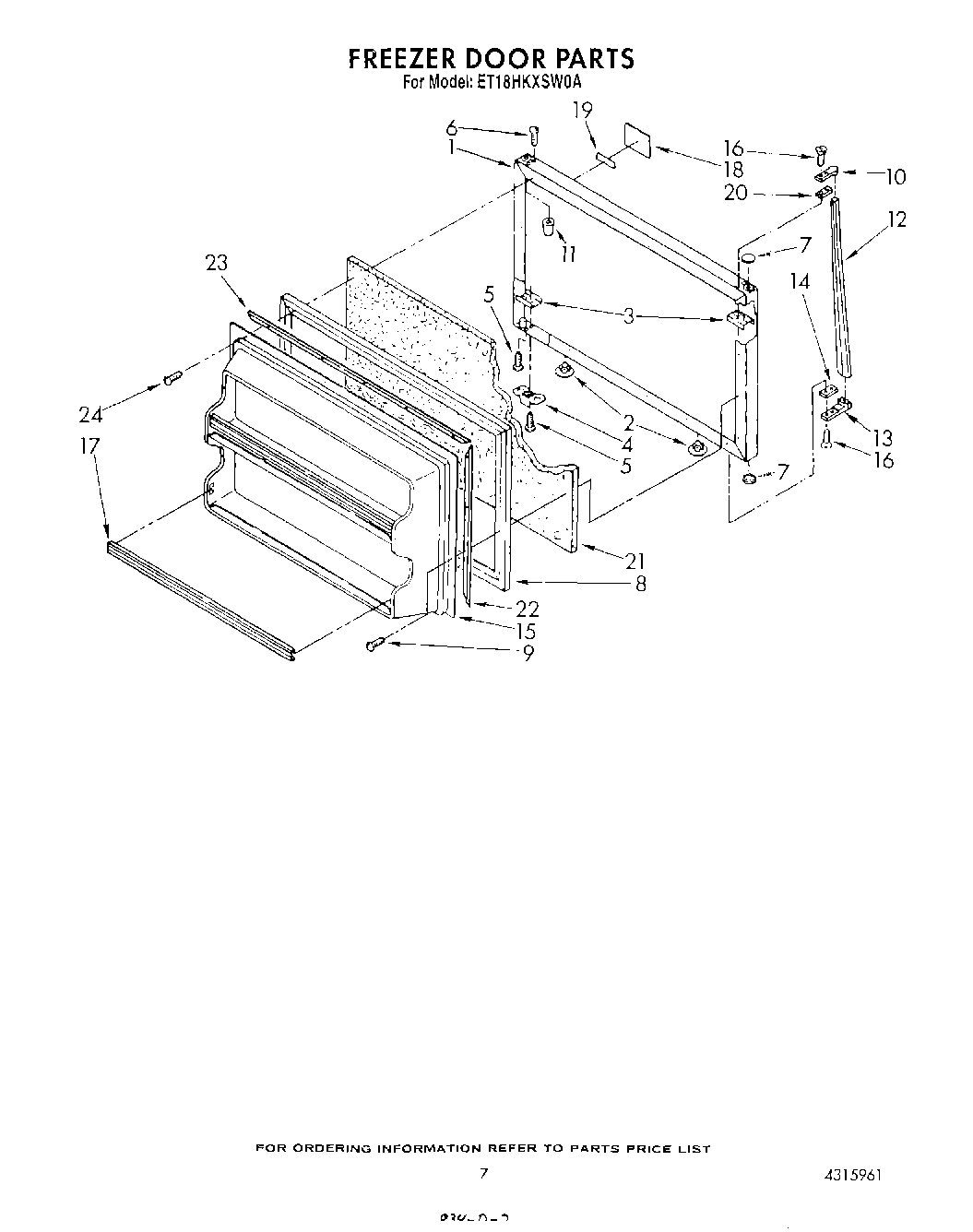 06 - FREEZER DOOR
