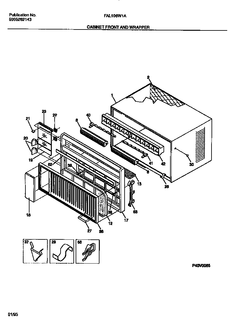 02 - CABINET FRONT AND WRAPPER