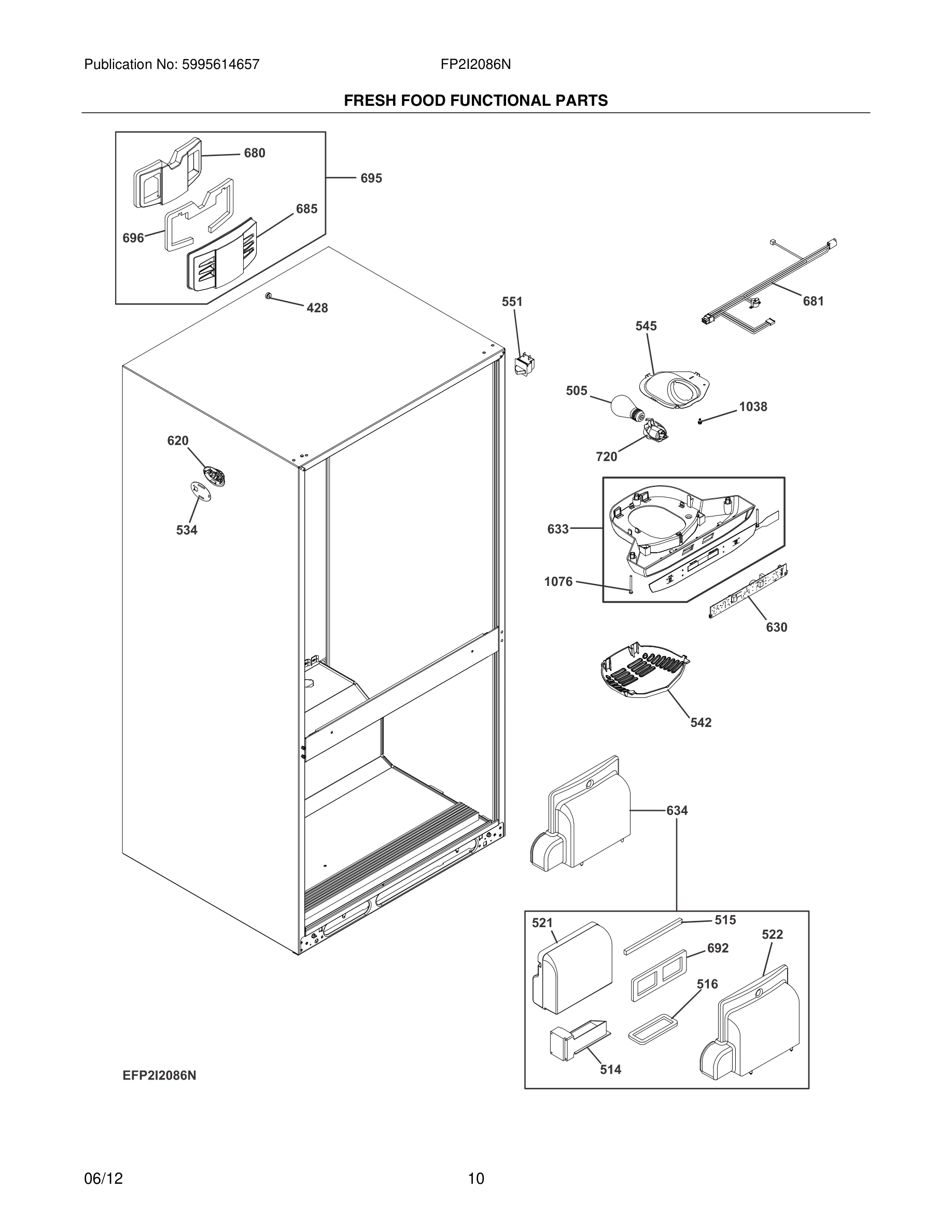 11 - FRESH FOOD FUNCTIONAL PARTS