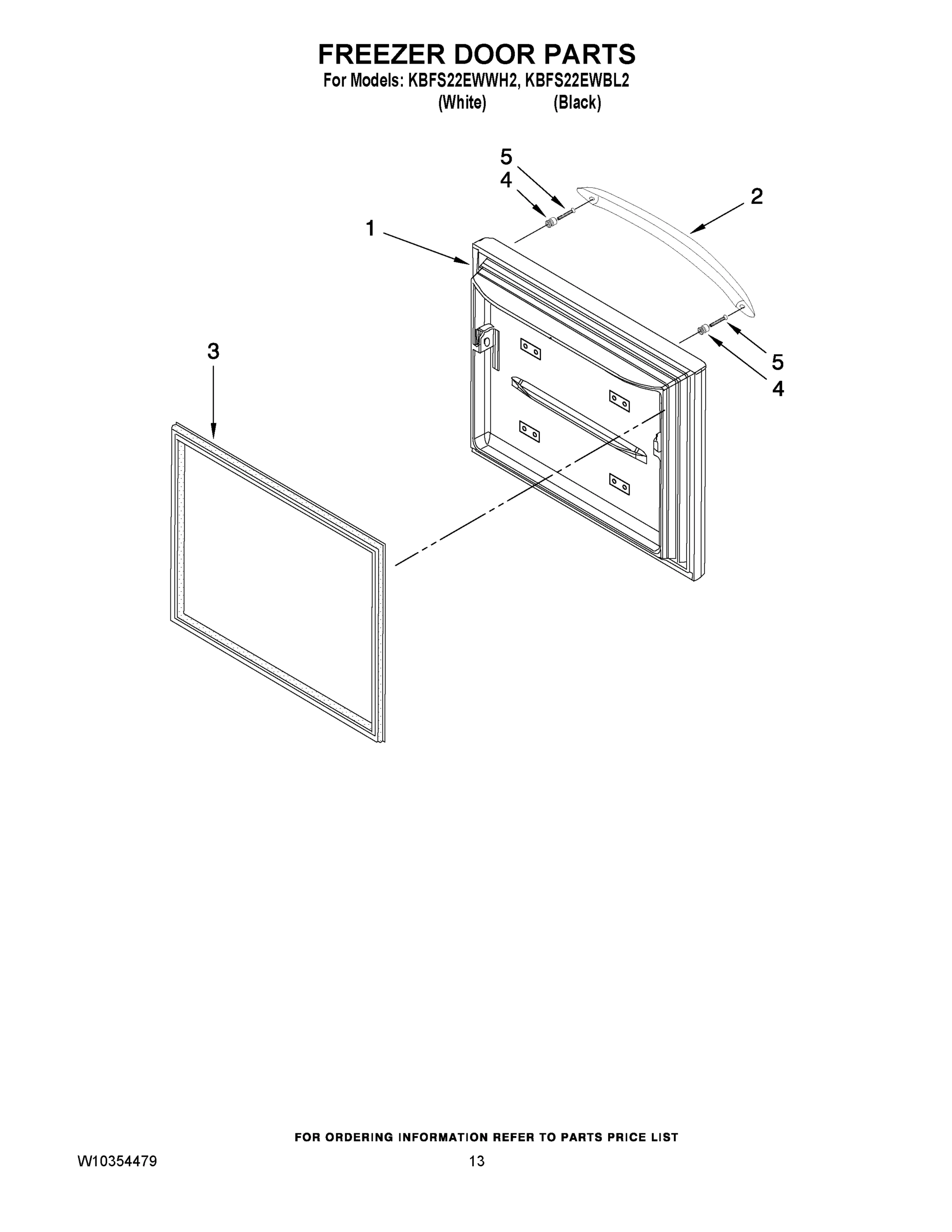 07 - FREEZER DOOR PARTS
