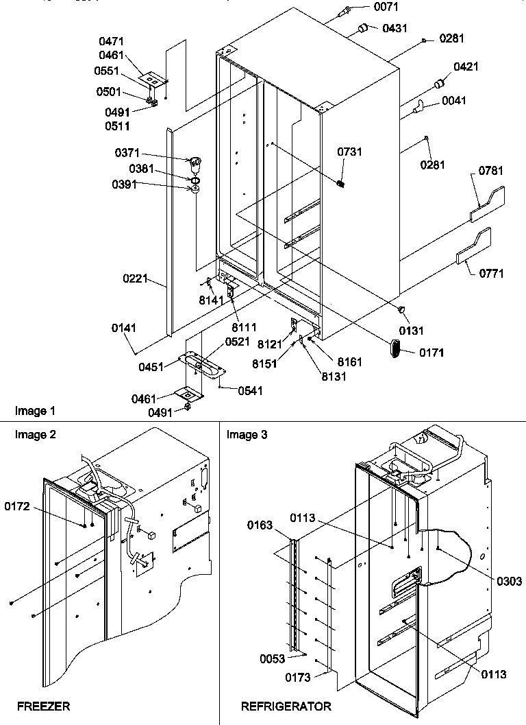 02 - CABINET PARTS