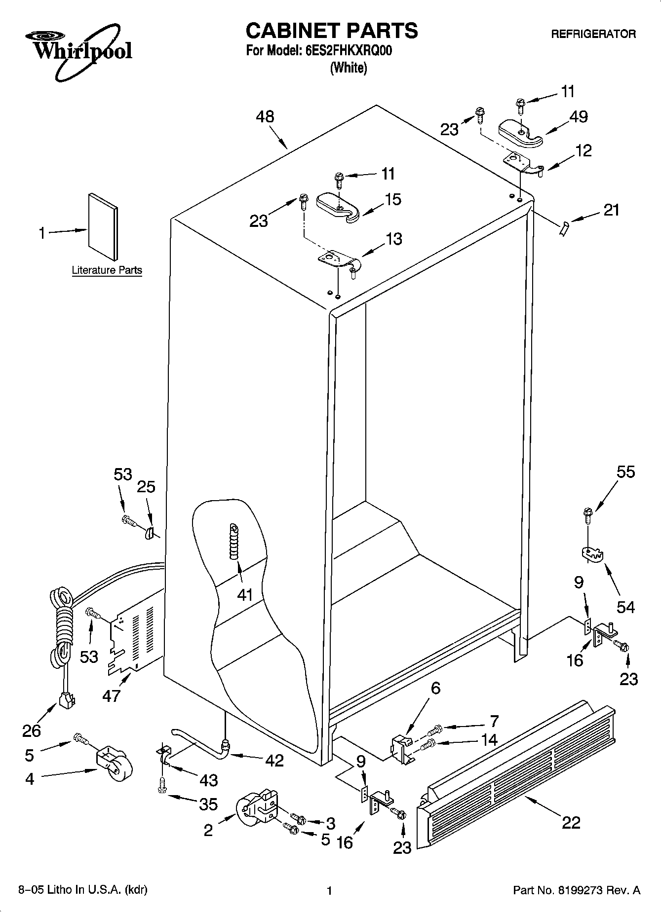 01 - CABINET PARTS