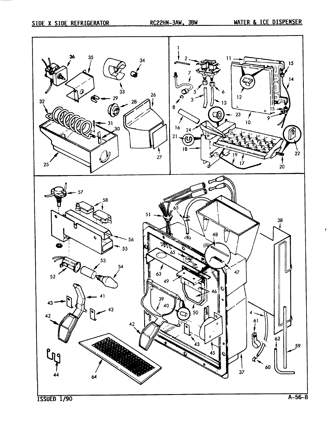 02 - WATER & ICE DISPENSER