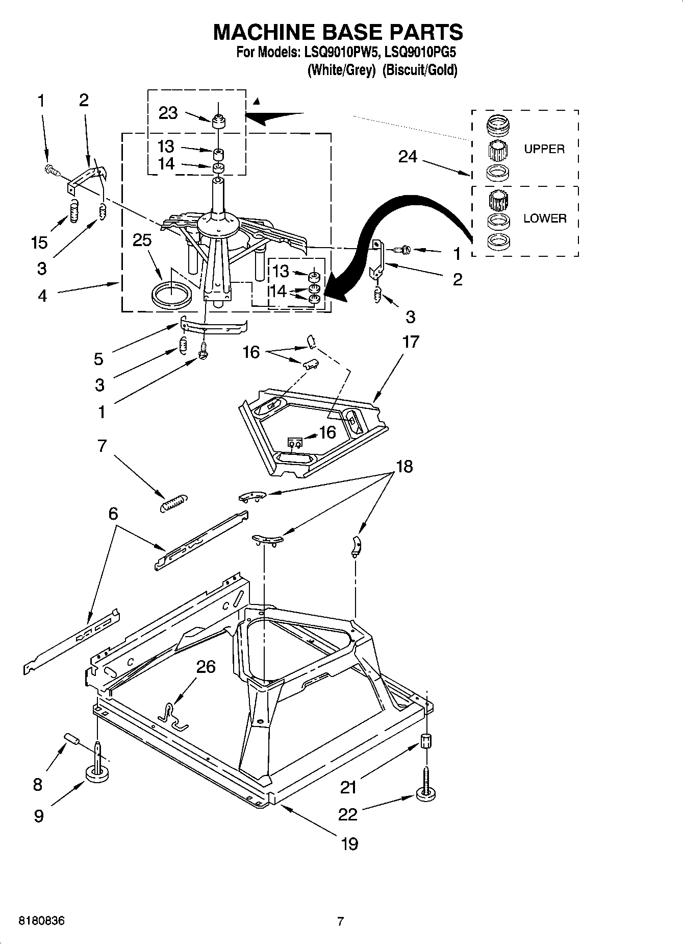 04 - MACHINE BASE PARTS
