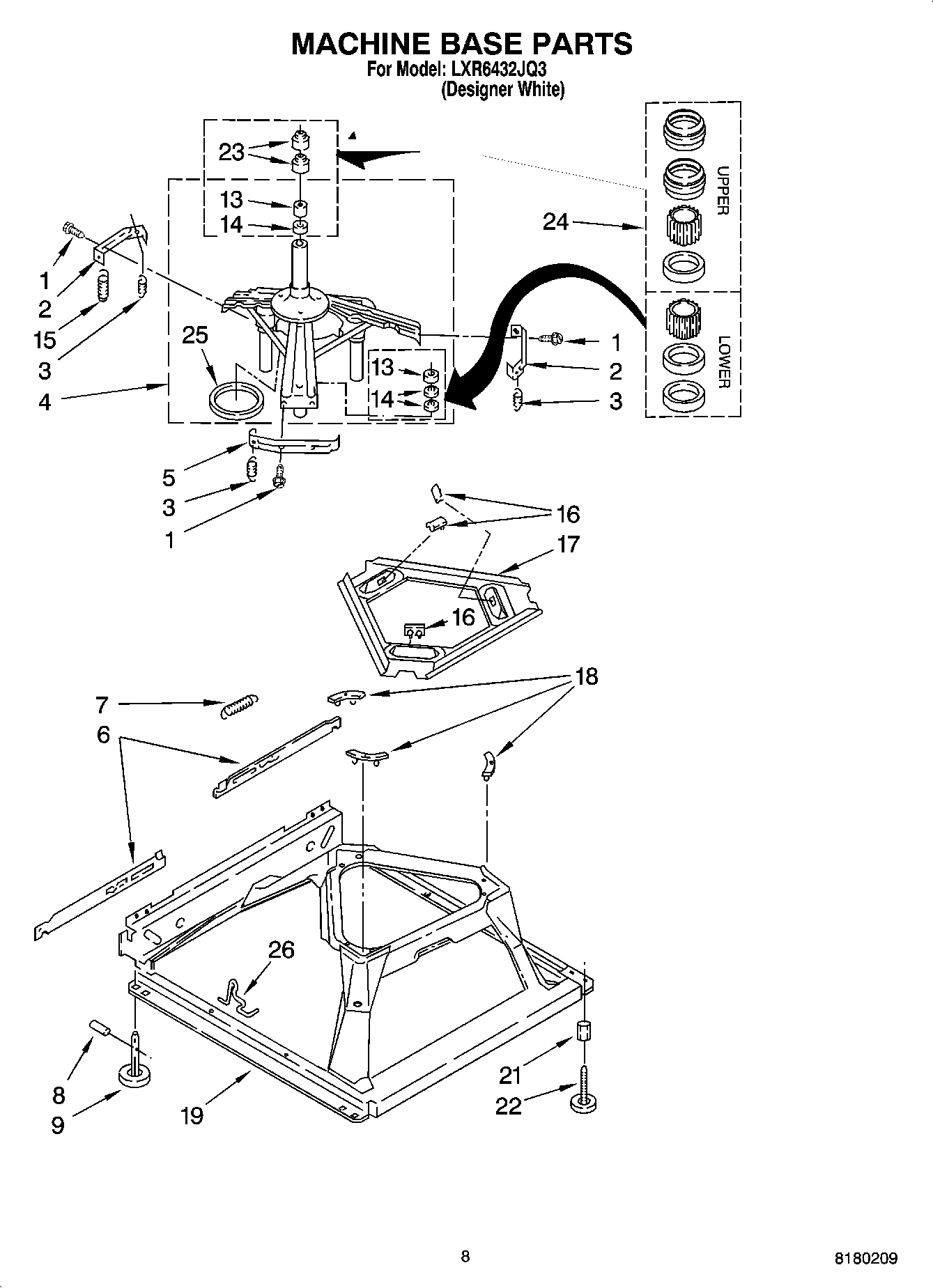 05 - MACHINE BASE PARTS