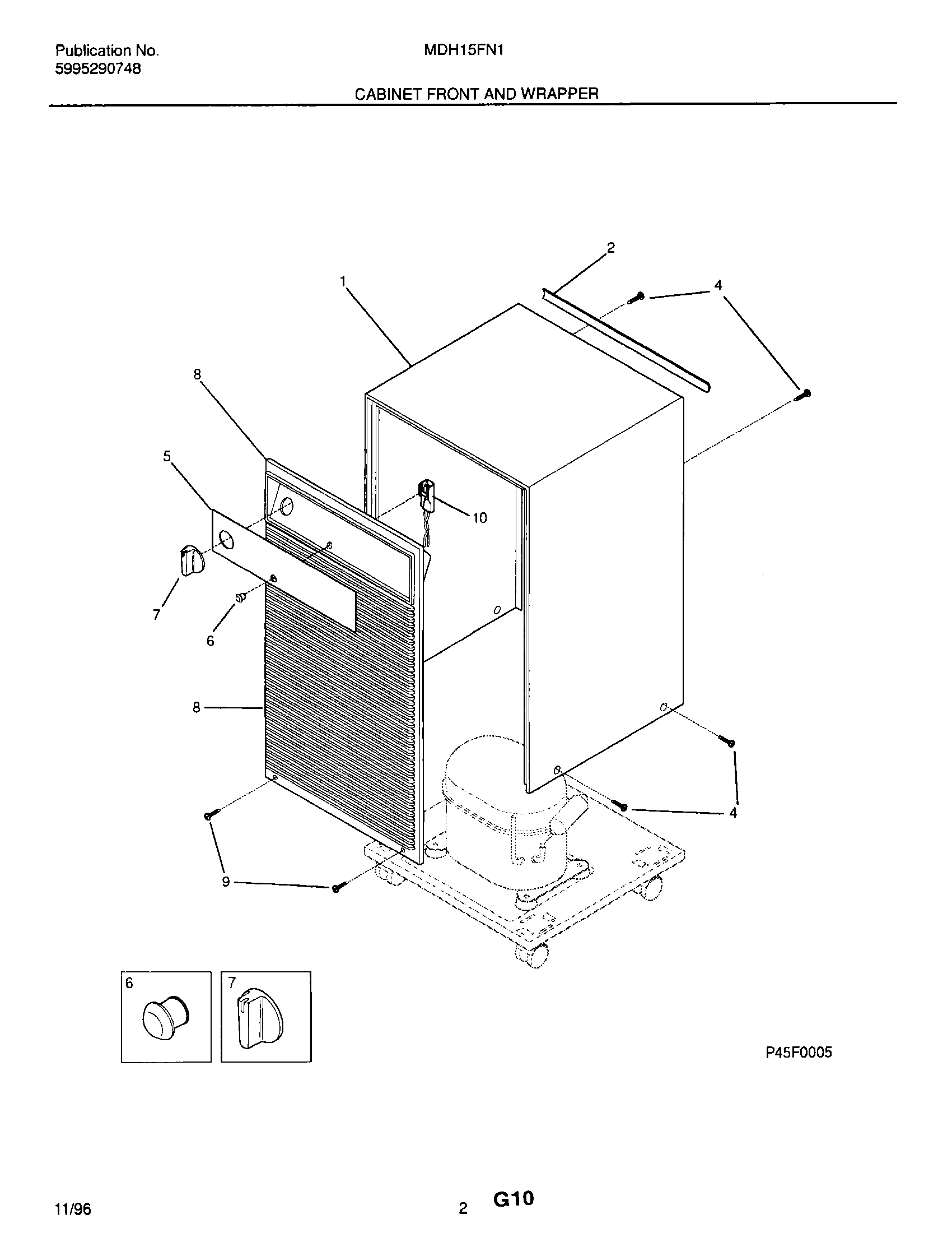 03 - CABINET FRONT AND WRAPPER