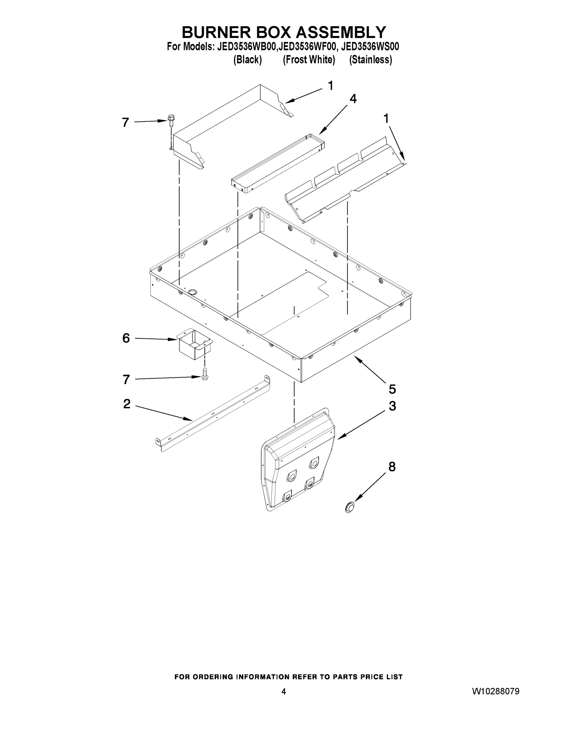 03 - BURNER BOX ASSEMBLY