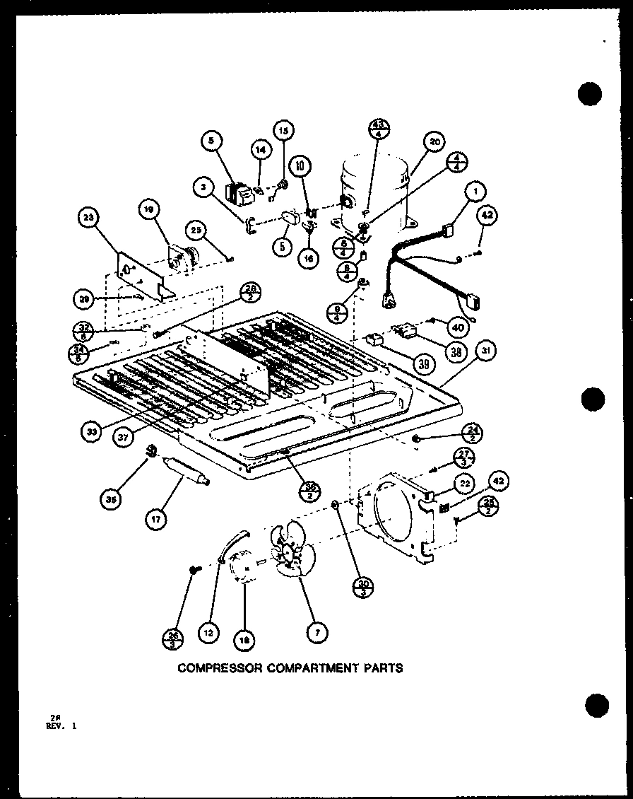 01 - COMPRESSOR COMPARTMENT PARTS