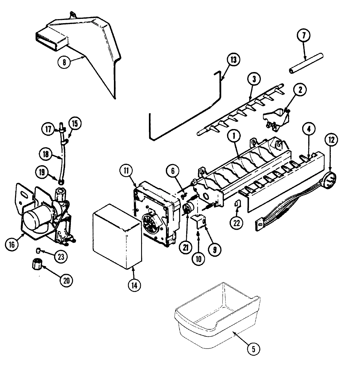 04 - OPTIONAL ICE MAKER KIT (ICE)