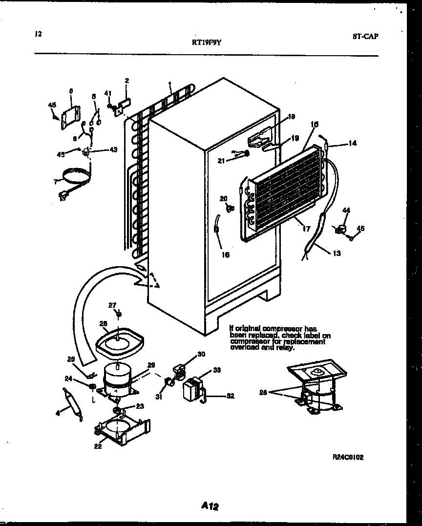 07 - SYSTEM AND AUTOMATIC DEFROST PARTS