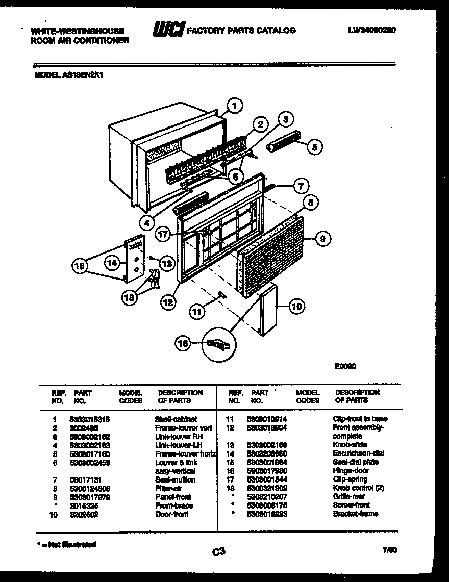 02 - CABINET PARTS