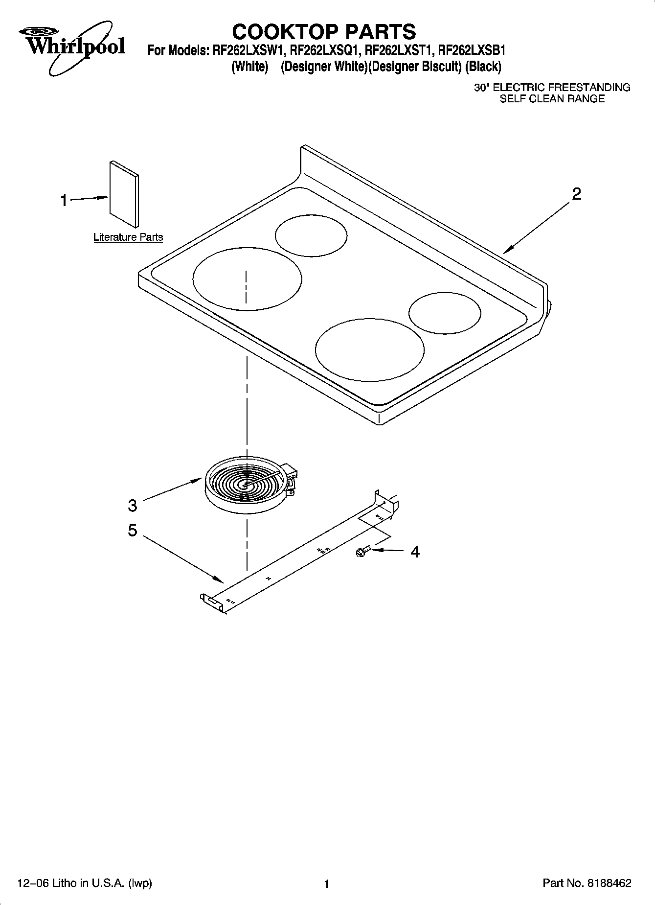 01 - COOKTOP PARTS