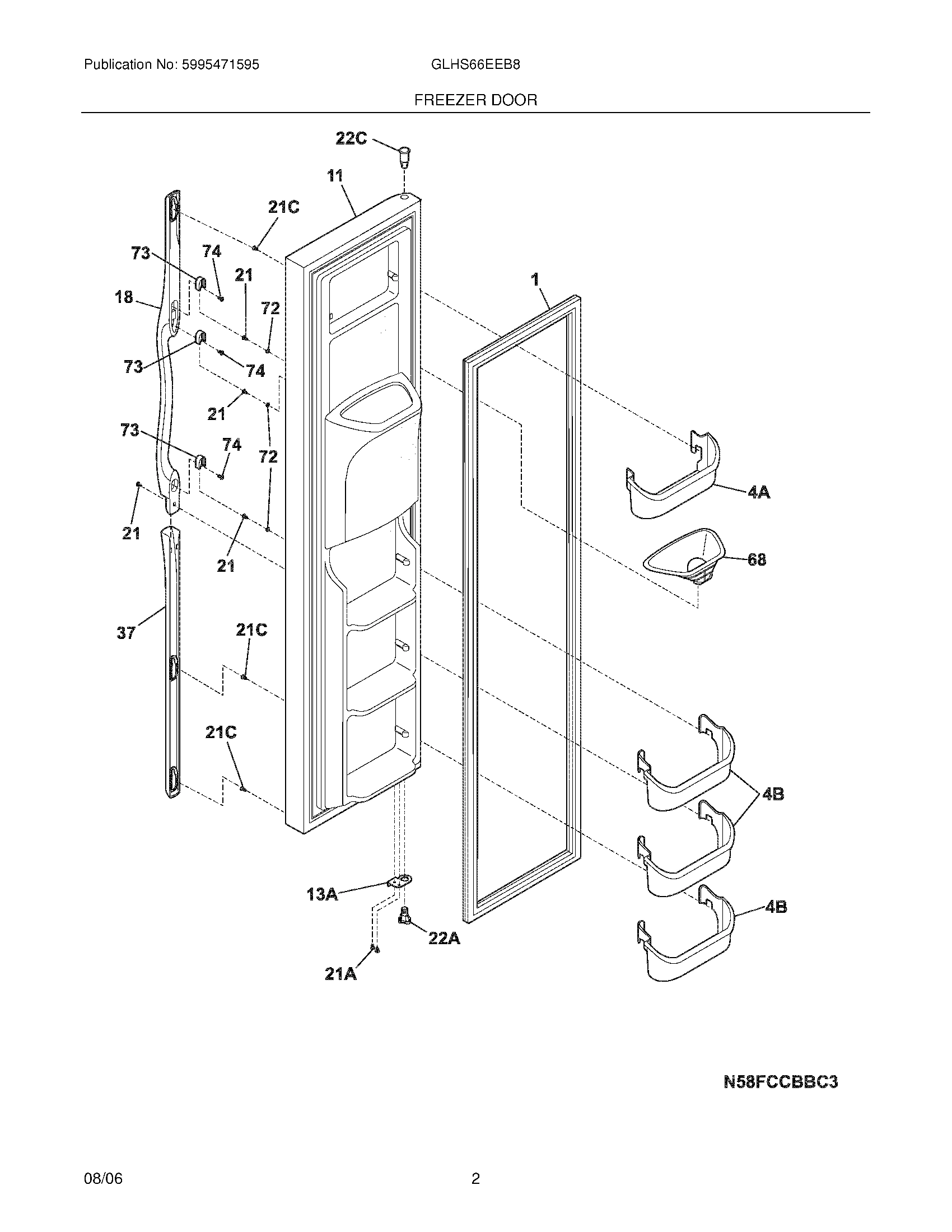 03 - FREEZER DOOR