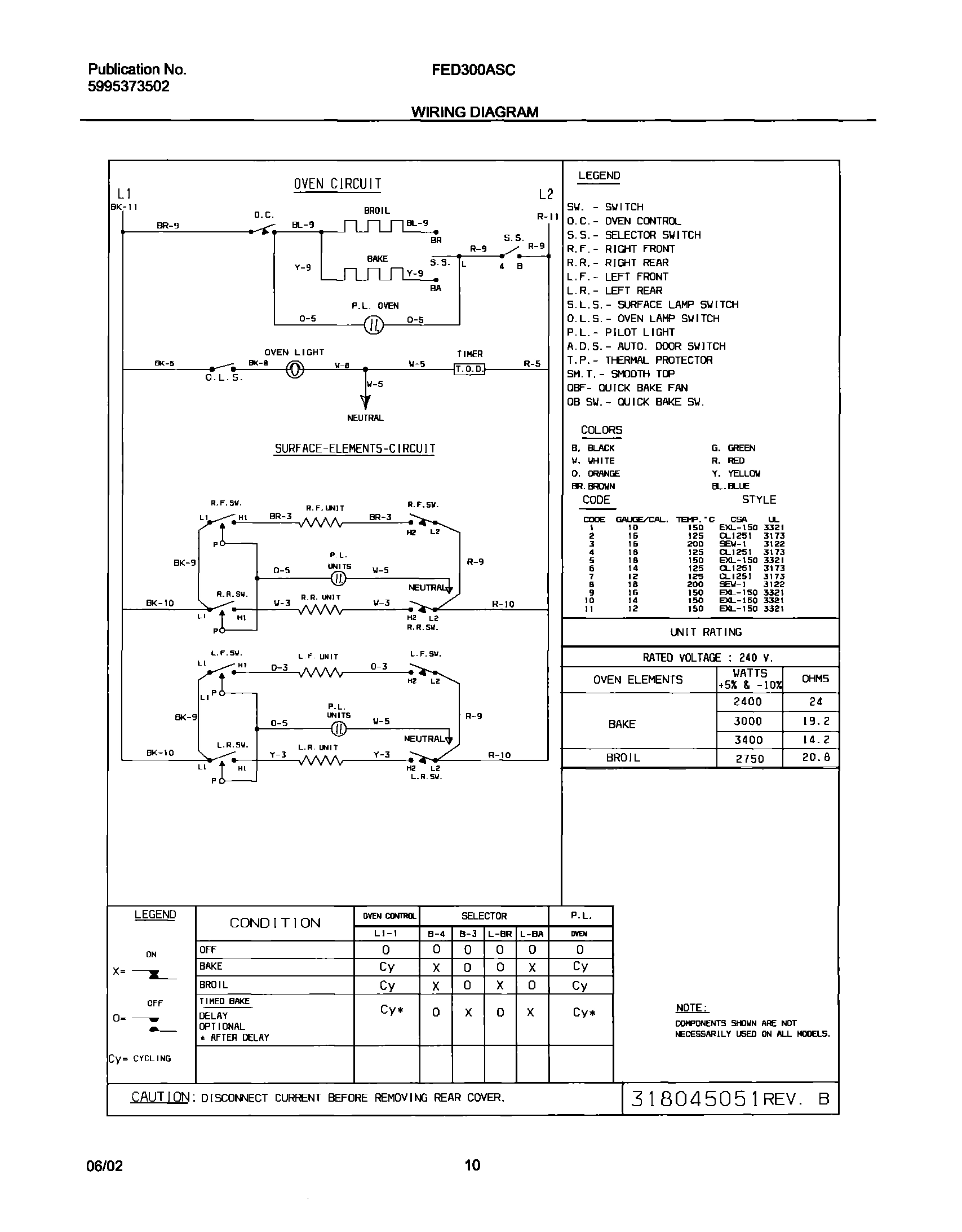10 - WIRING DIAGRAM