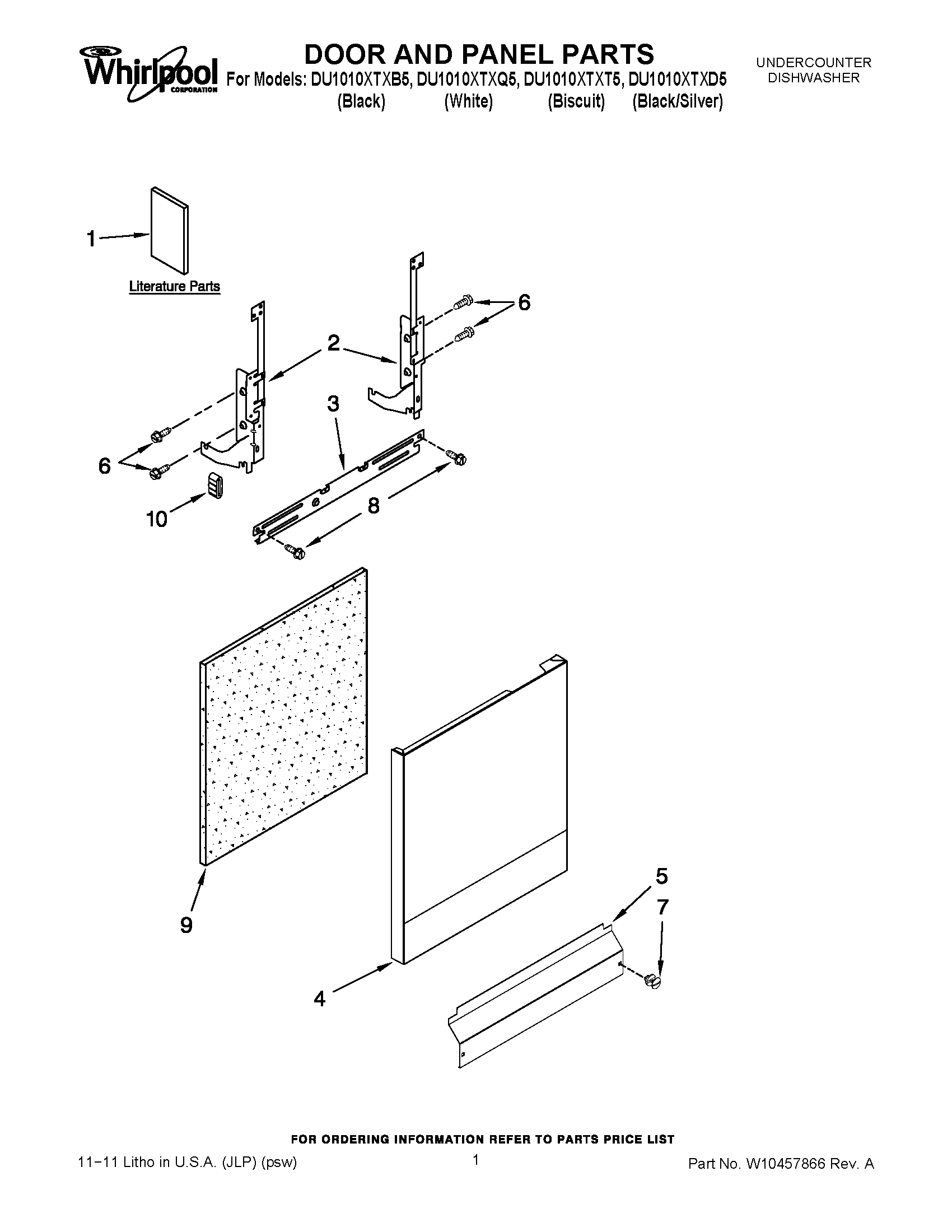 01 - DOOR AND PANEL PARTS