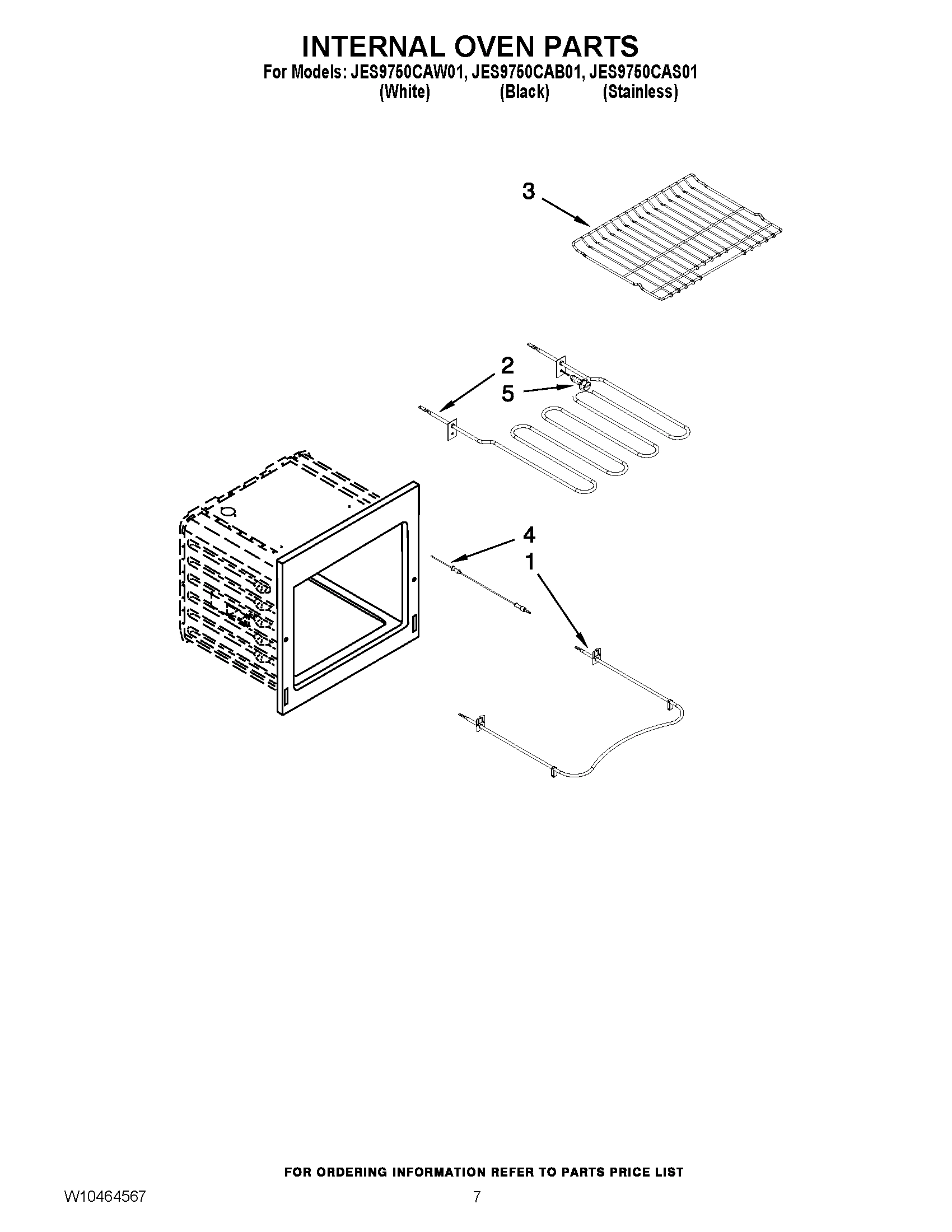 05 - INTERNAL OVEN PARTS